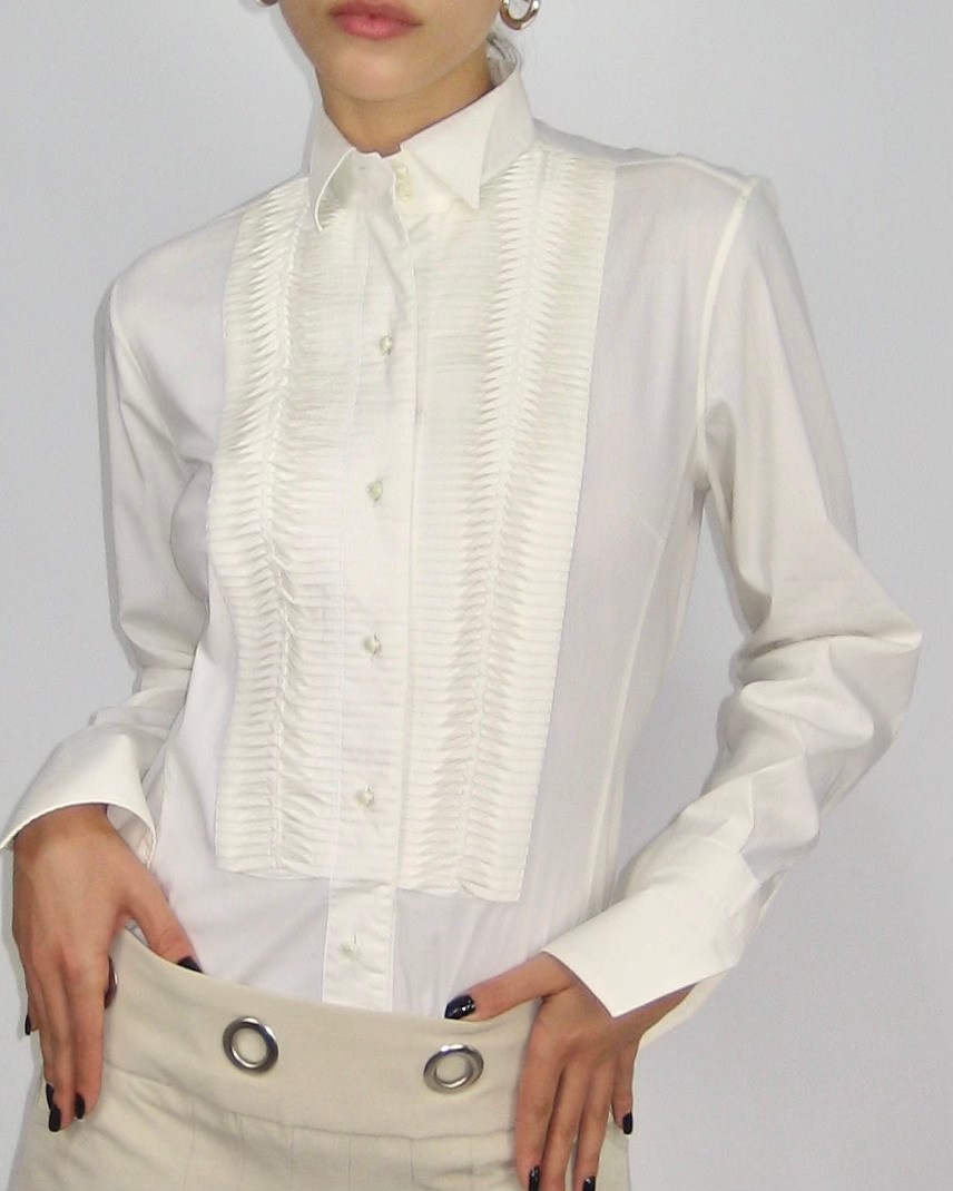 Embroidered Detailed Vakko Shirt