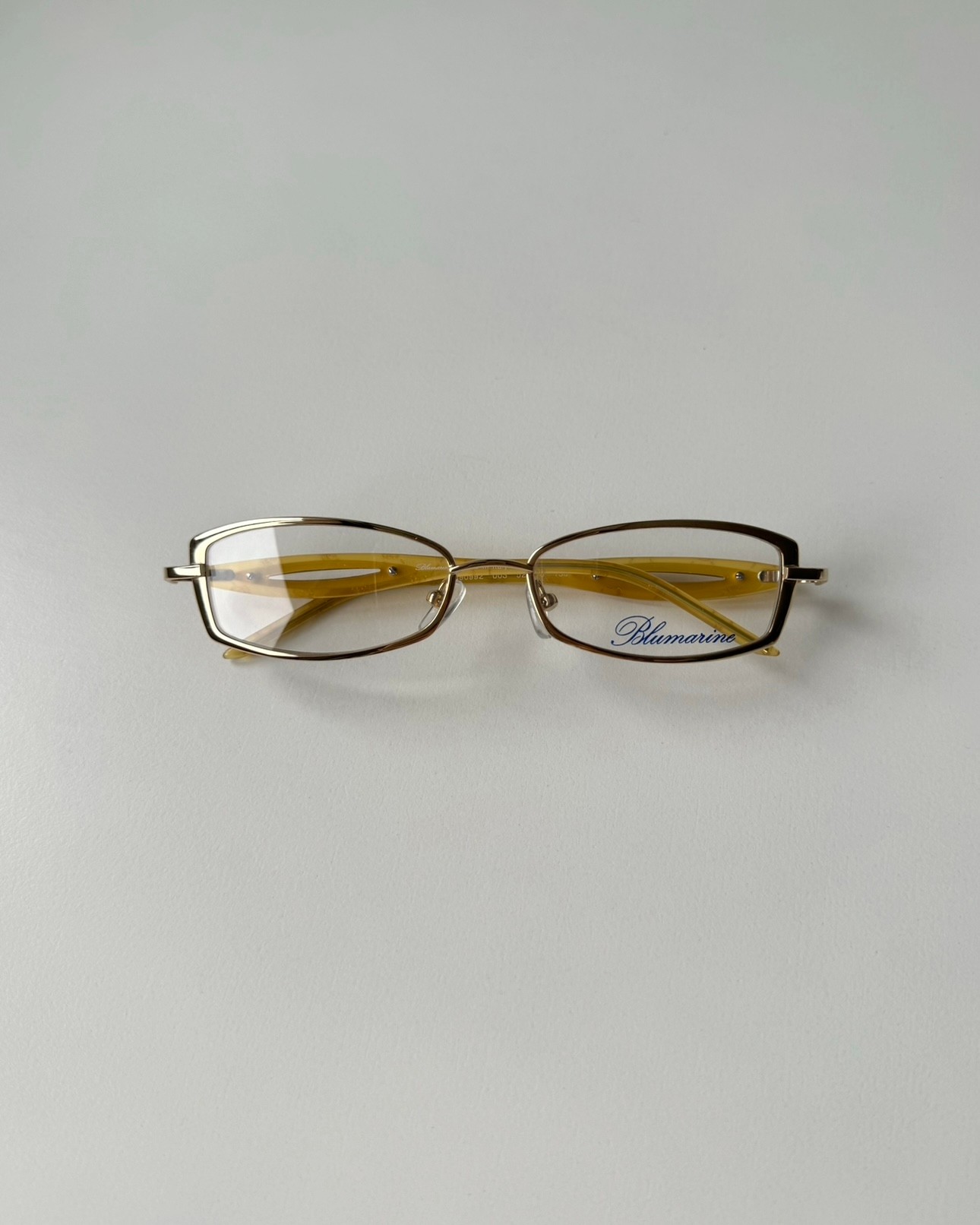 Blumarine Gold Glasses