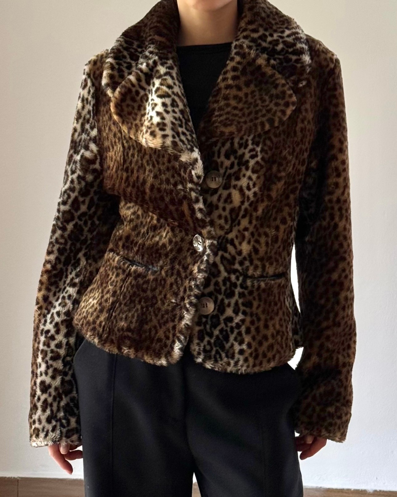 Leopard Short Jacket