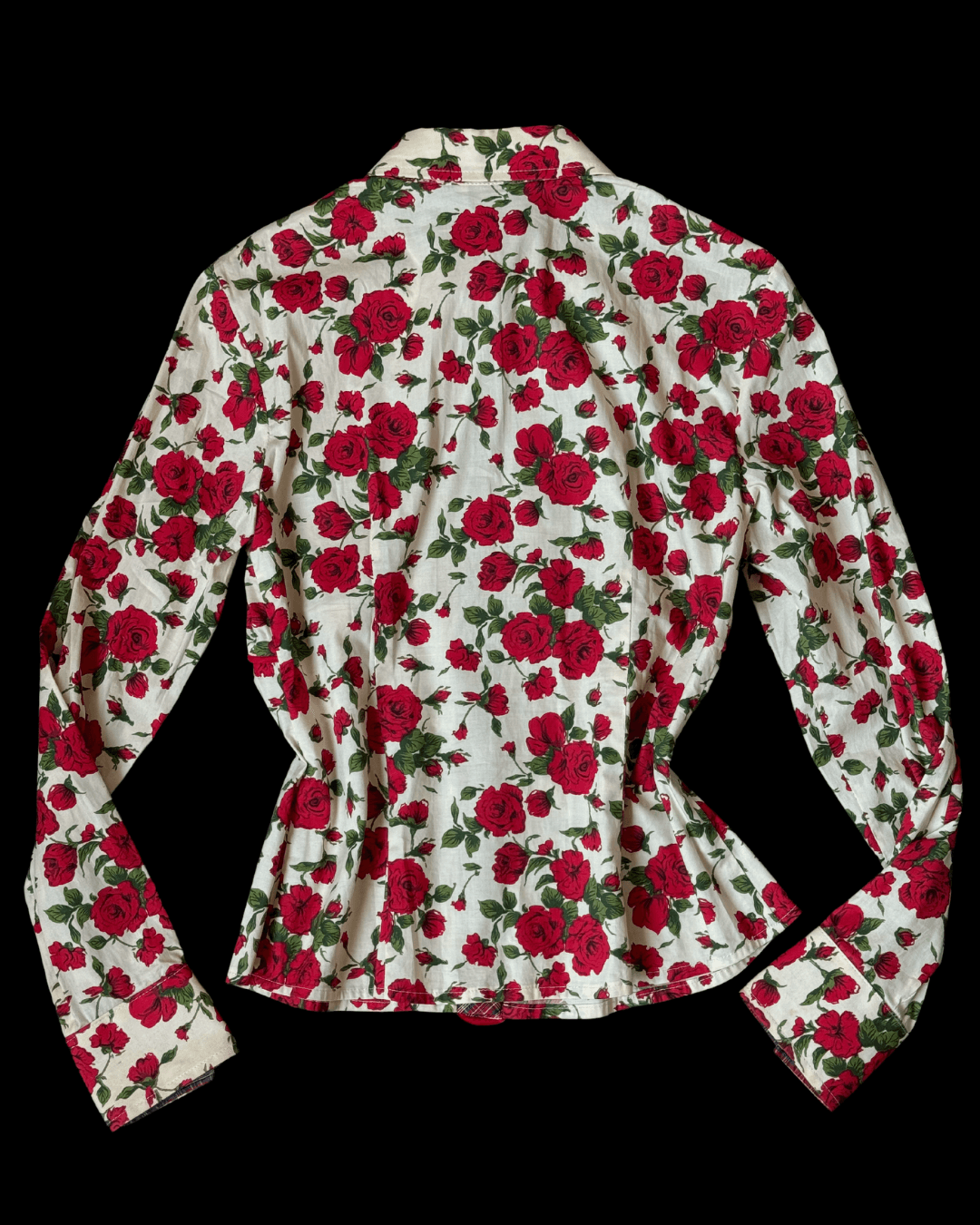 Rose Patterned Shirt