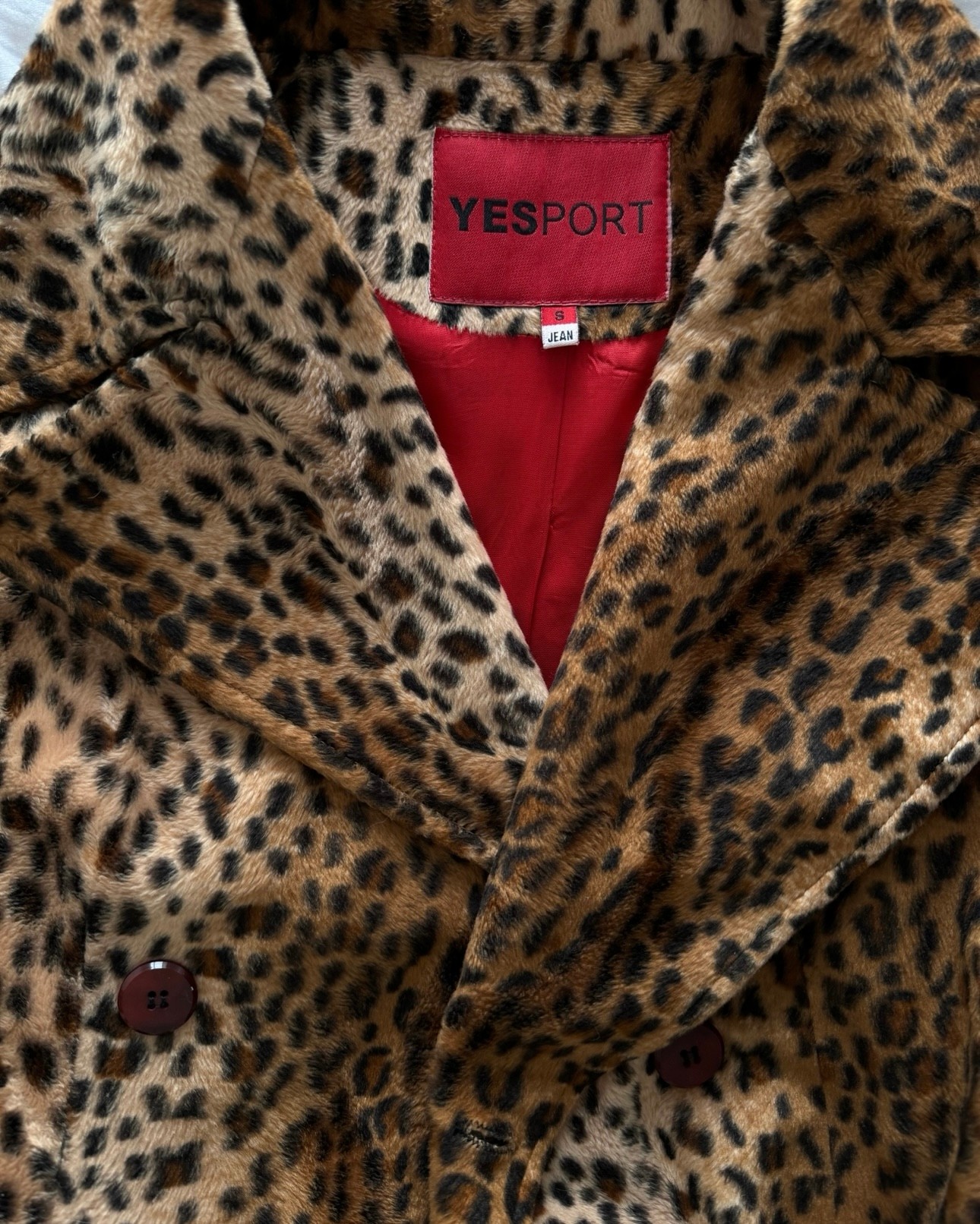 Leopard Long Coat