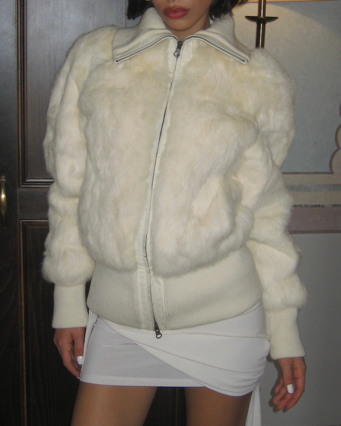 Vintage Rabbit Fur Jacket