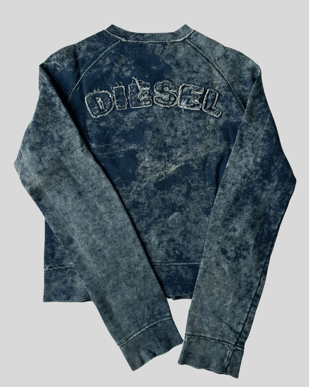 Diesel Cardigan with Wash Effect