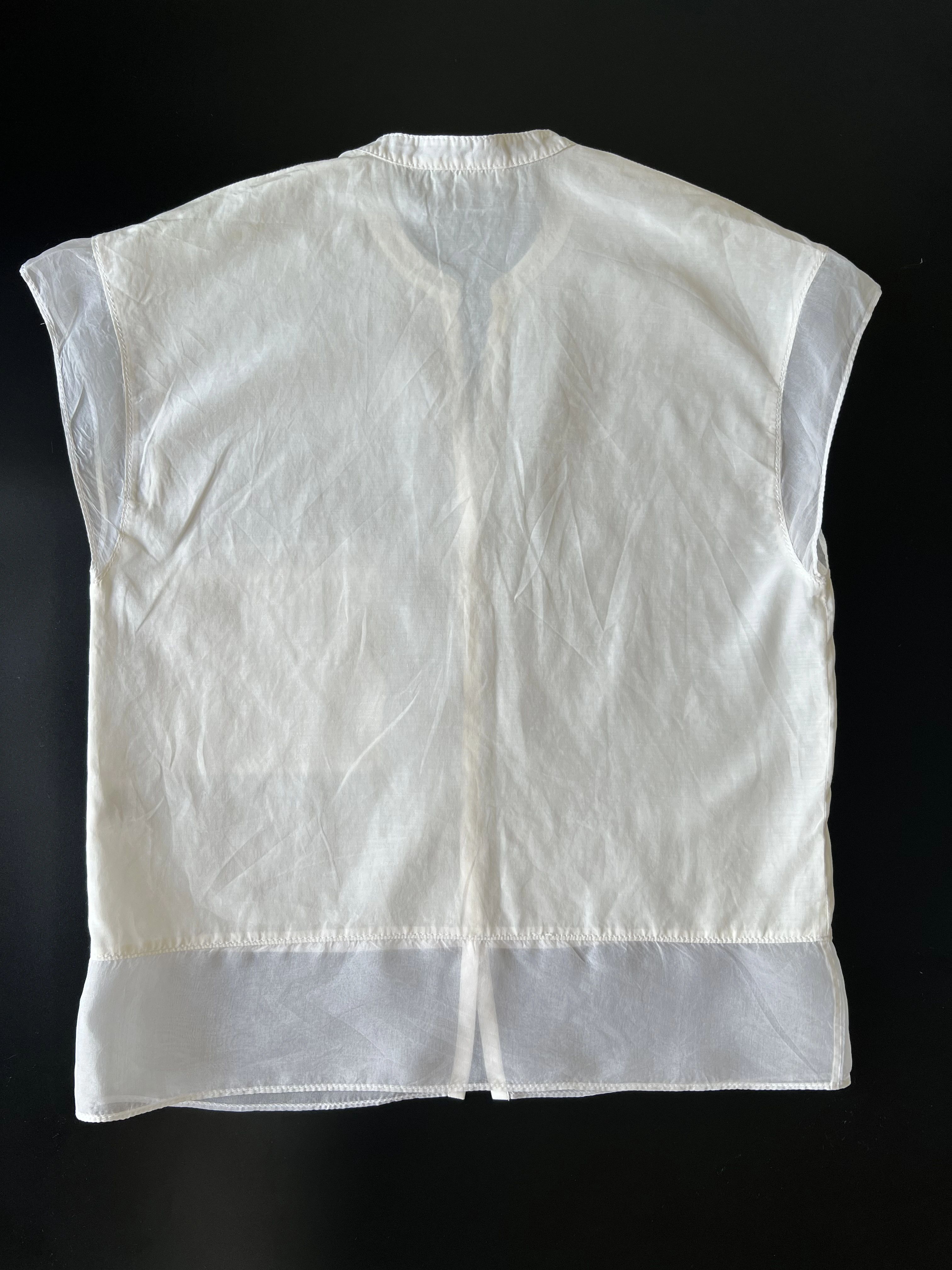 Helmut Lang Cream Blouse