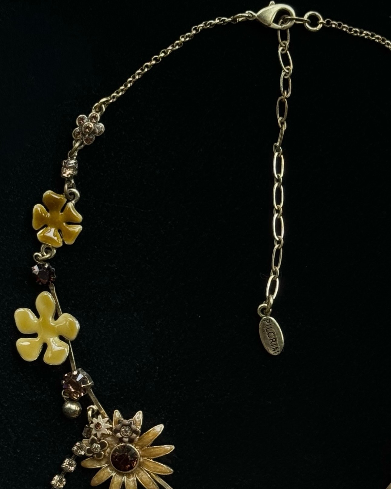 Floral Gold Necklace