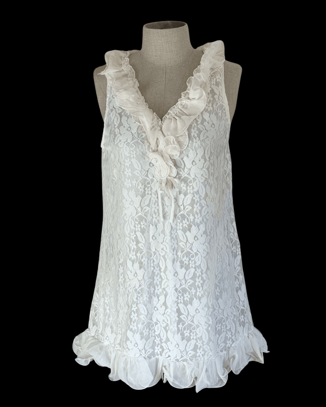 Ecru Lace Dress