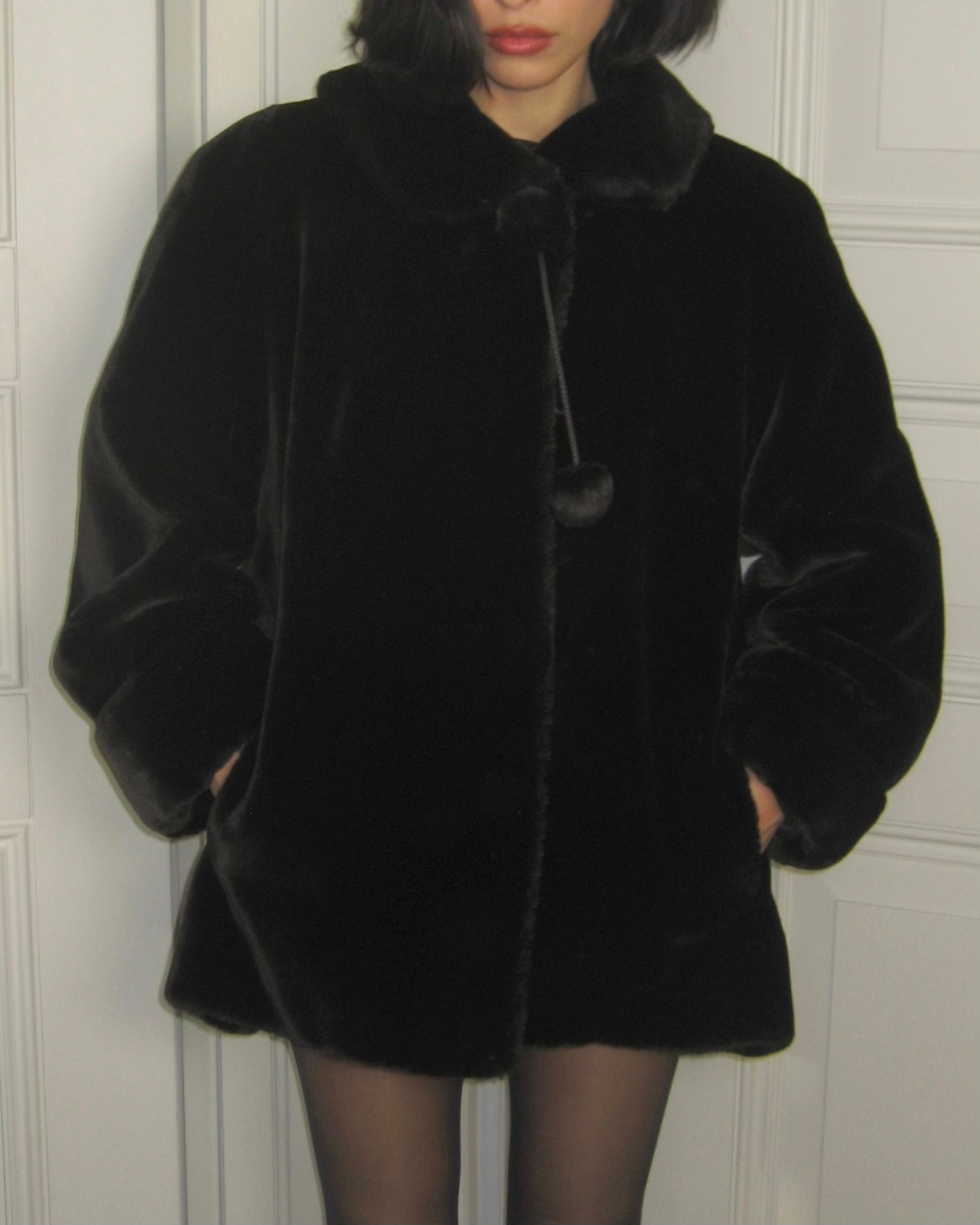 Short Faux Fur Coat