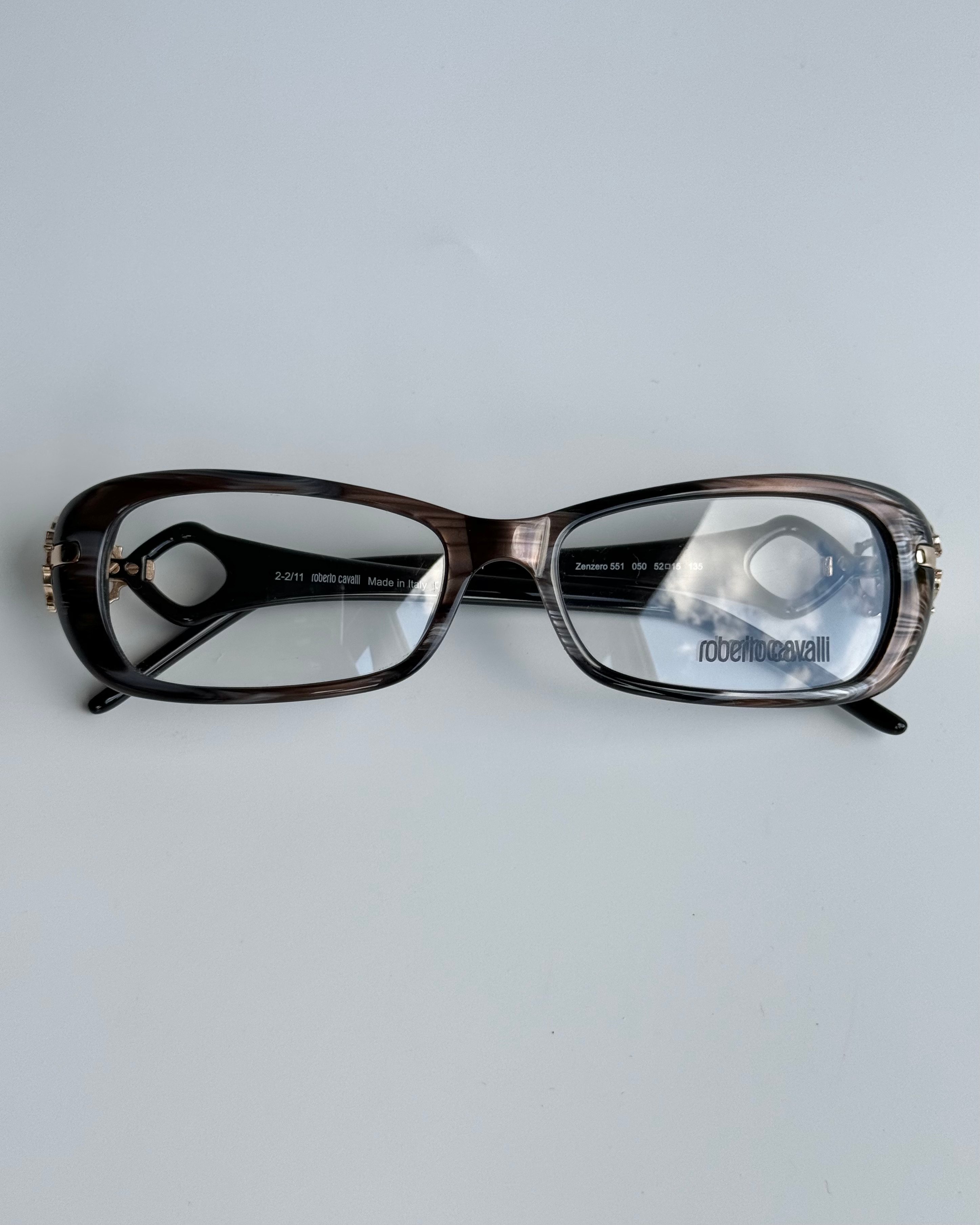 Roberto Cavalli Black Vintage Glasses