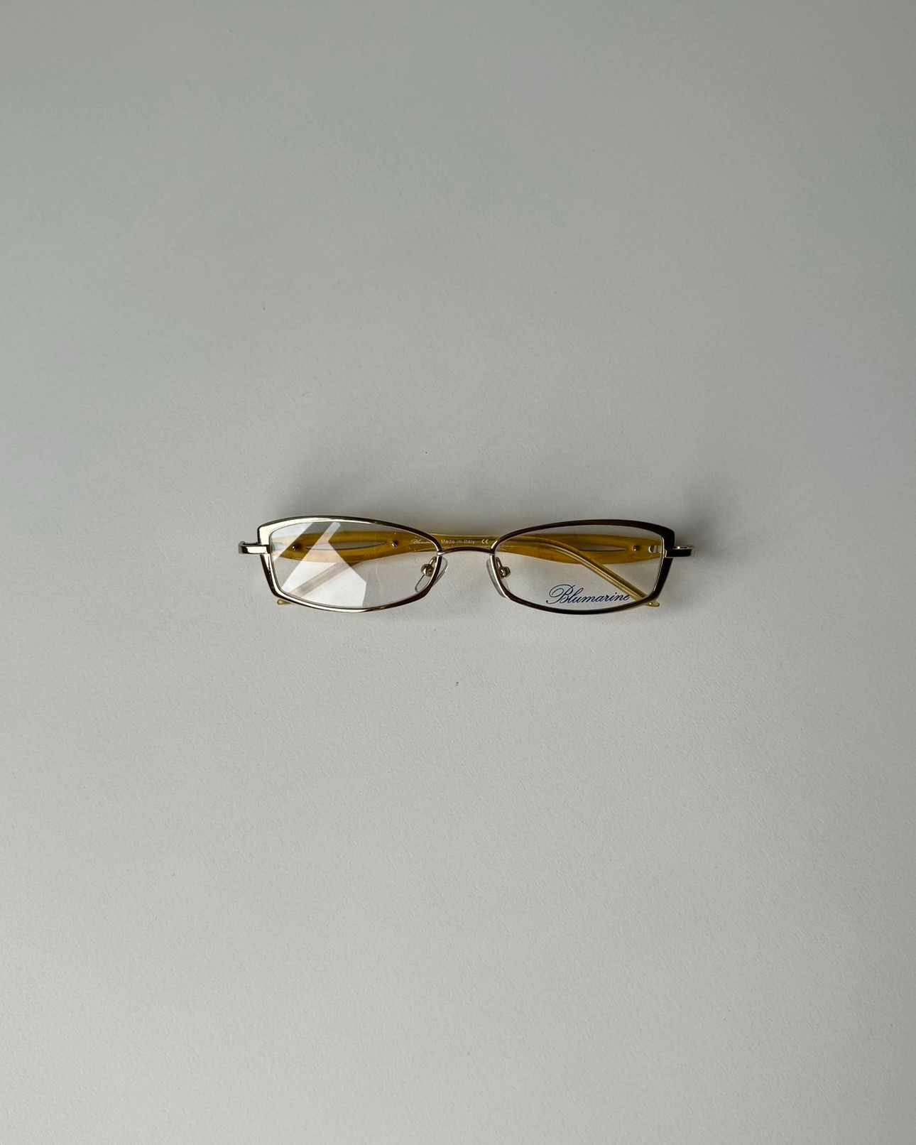 Blumarine Gold Glasses