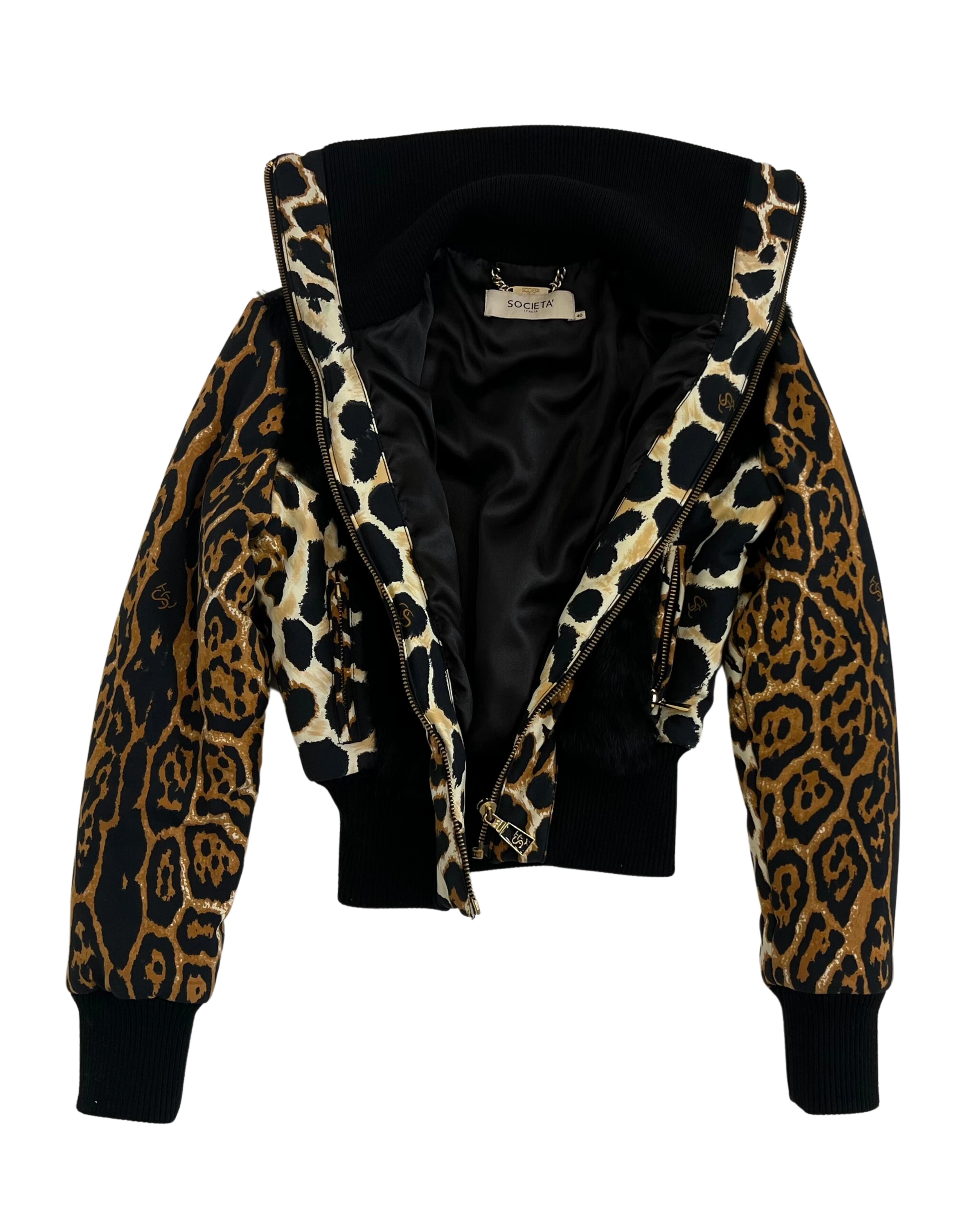 Leopard Print Coat