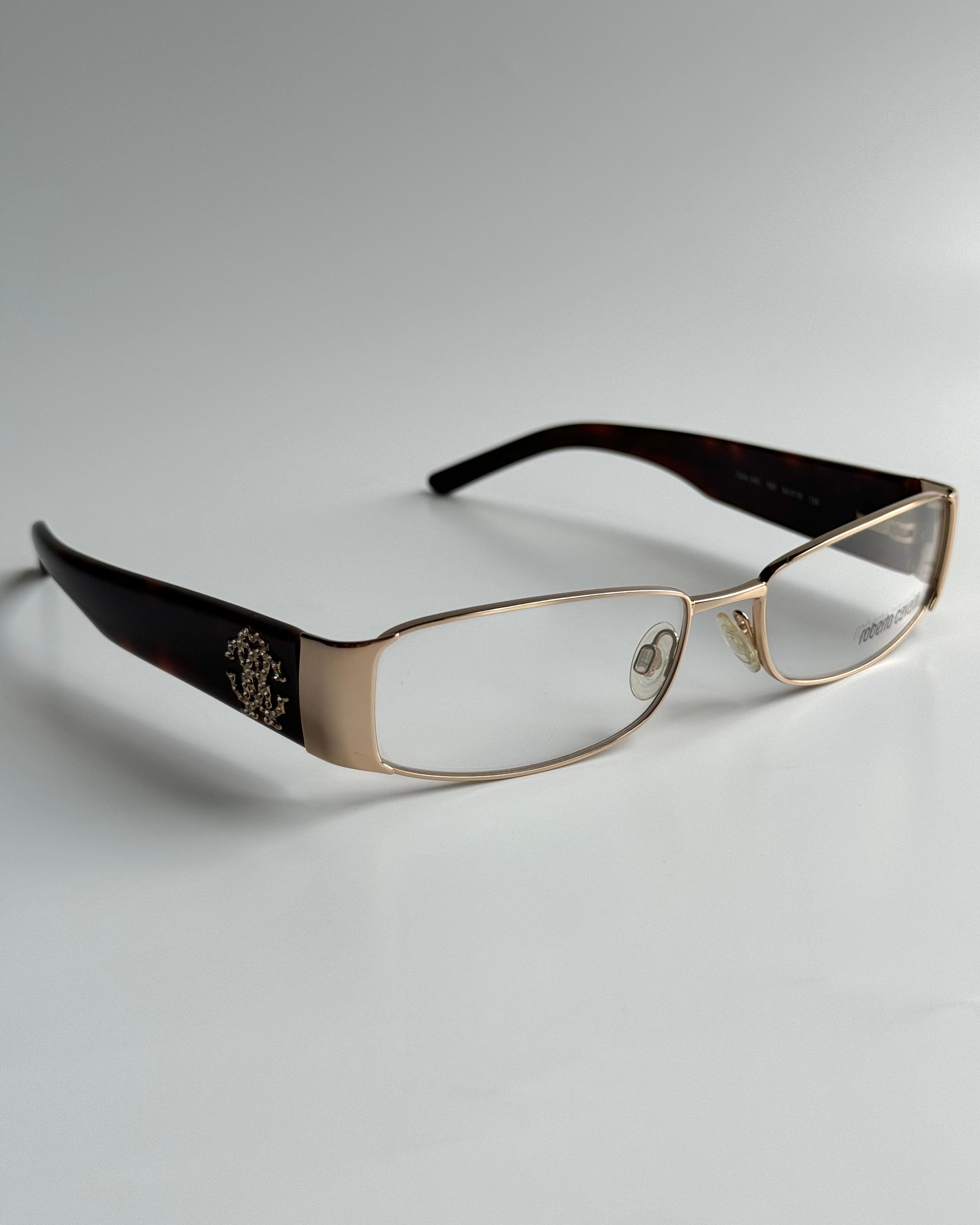 Roberto Cavalli Gold Vintage Glasses