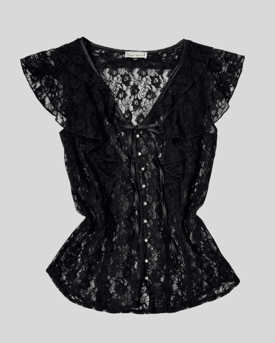 Lace Half Sleeve Shirt