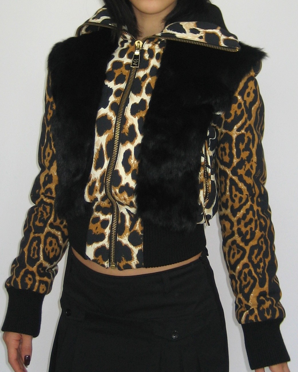 Leopard Print Coat