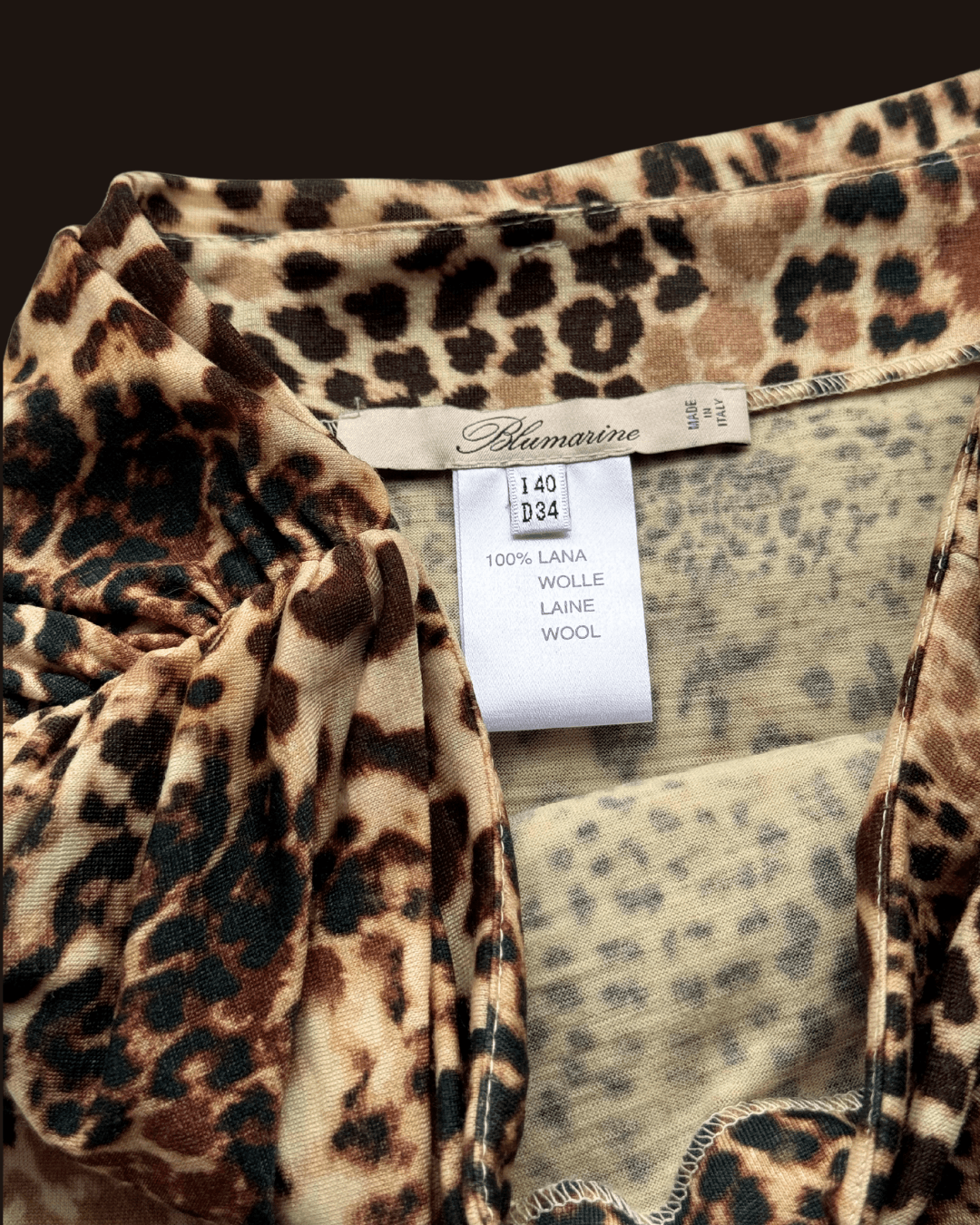 Blumarine Leopar Etek