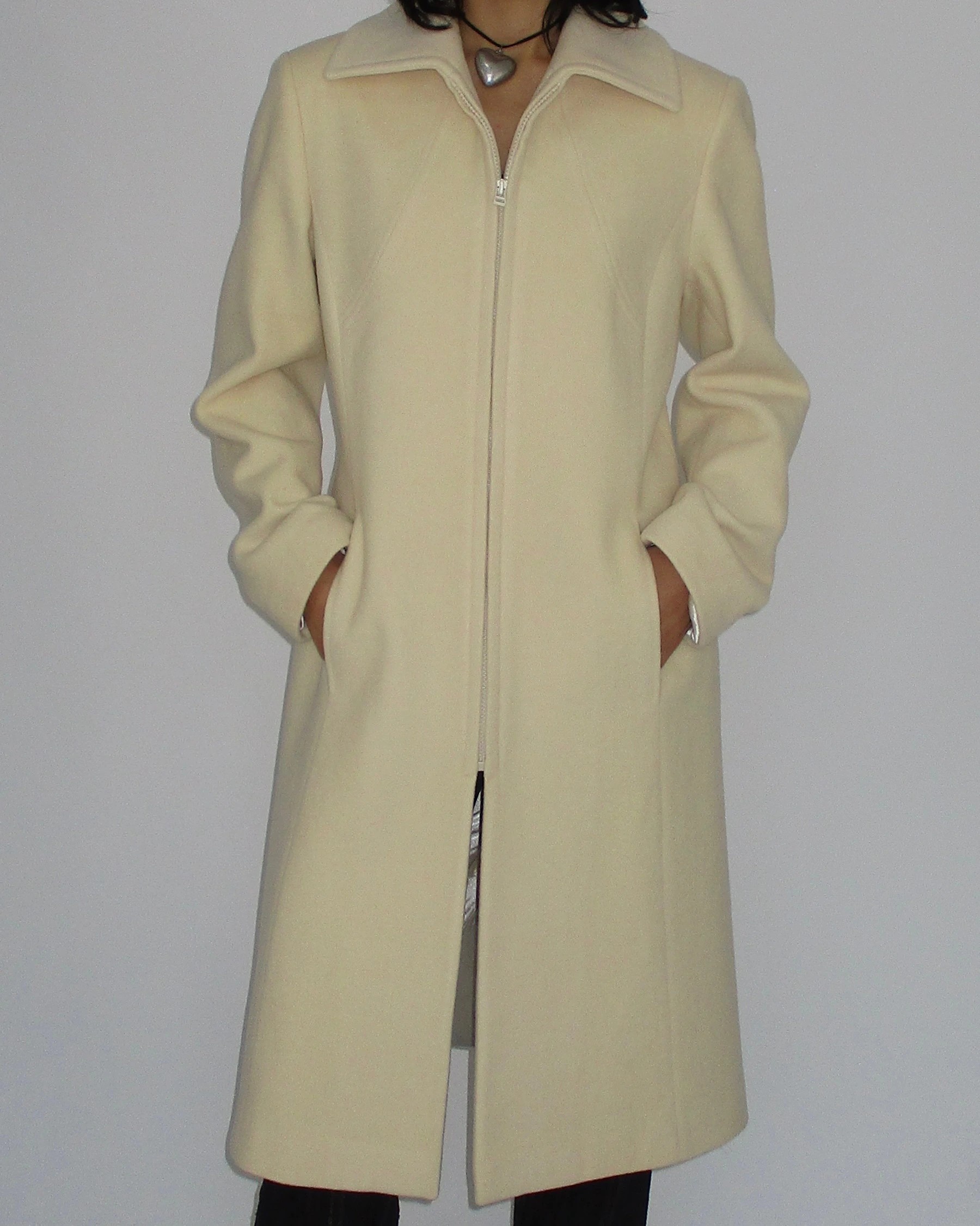 Cashmere Cream Coat