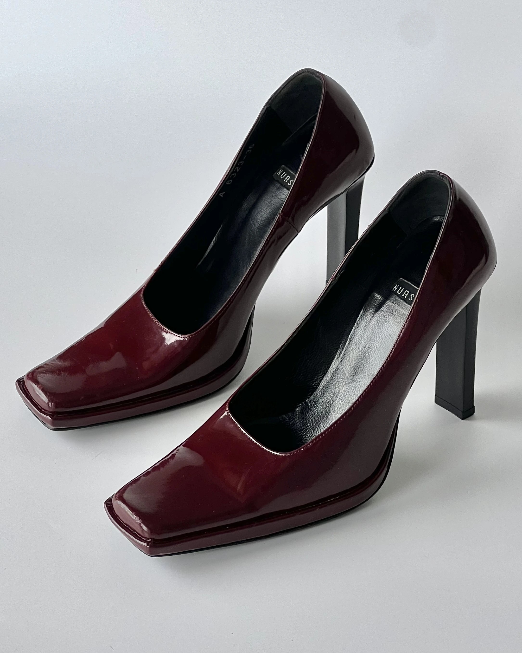 Nursace Patent Leather Heels