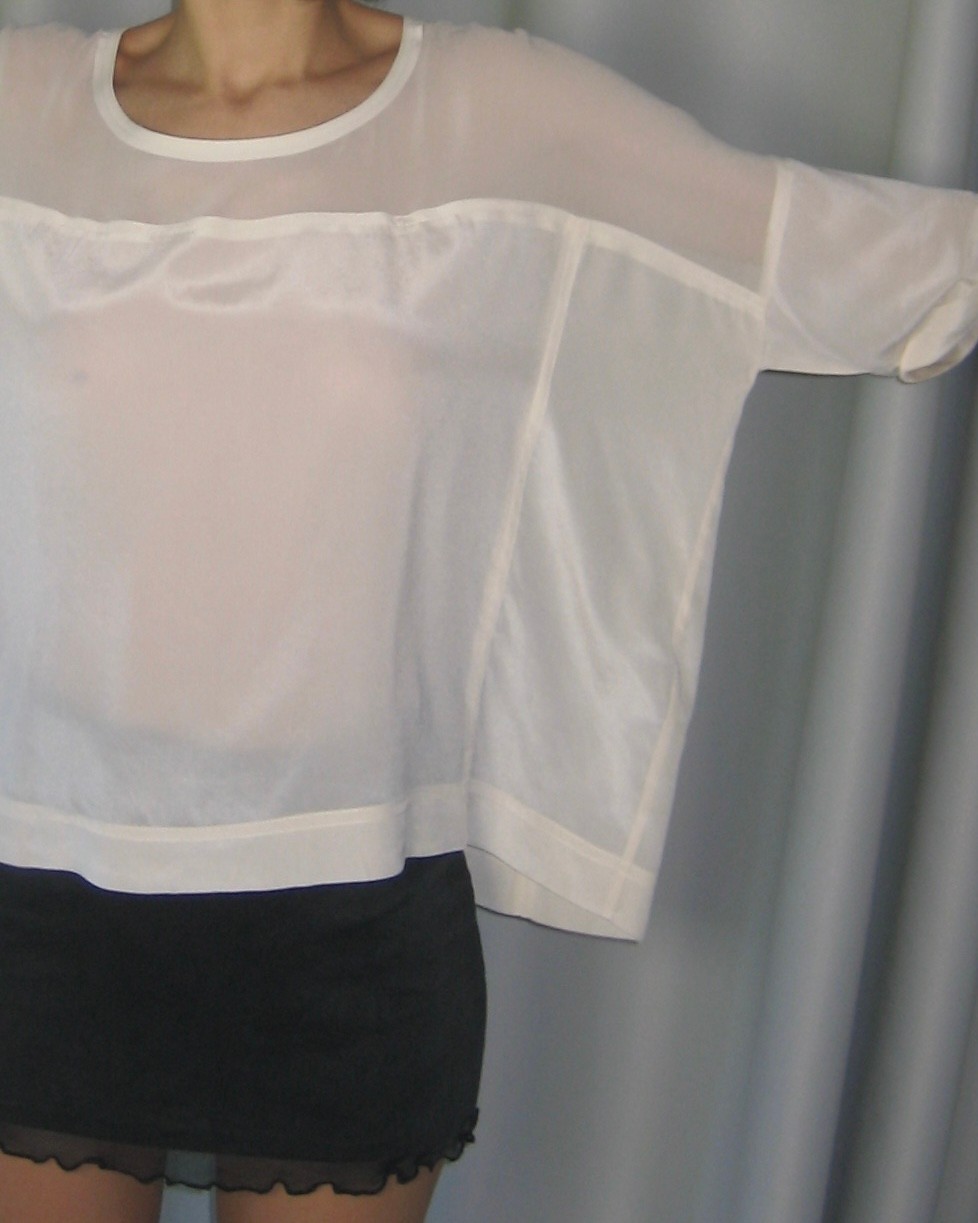 DKNY Silk Blend Blouse