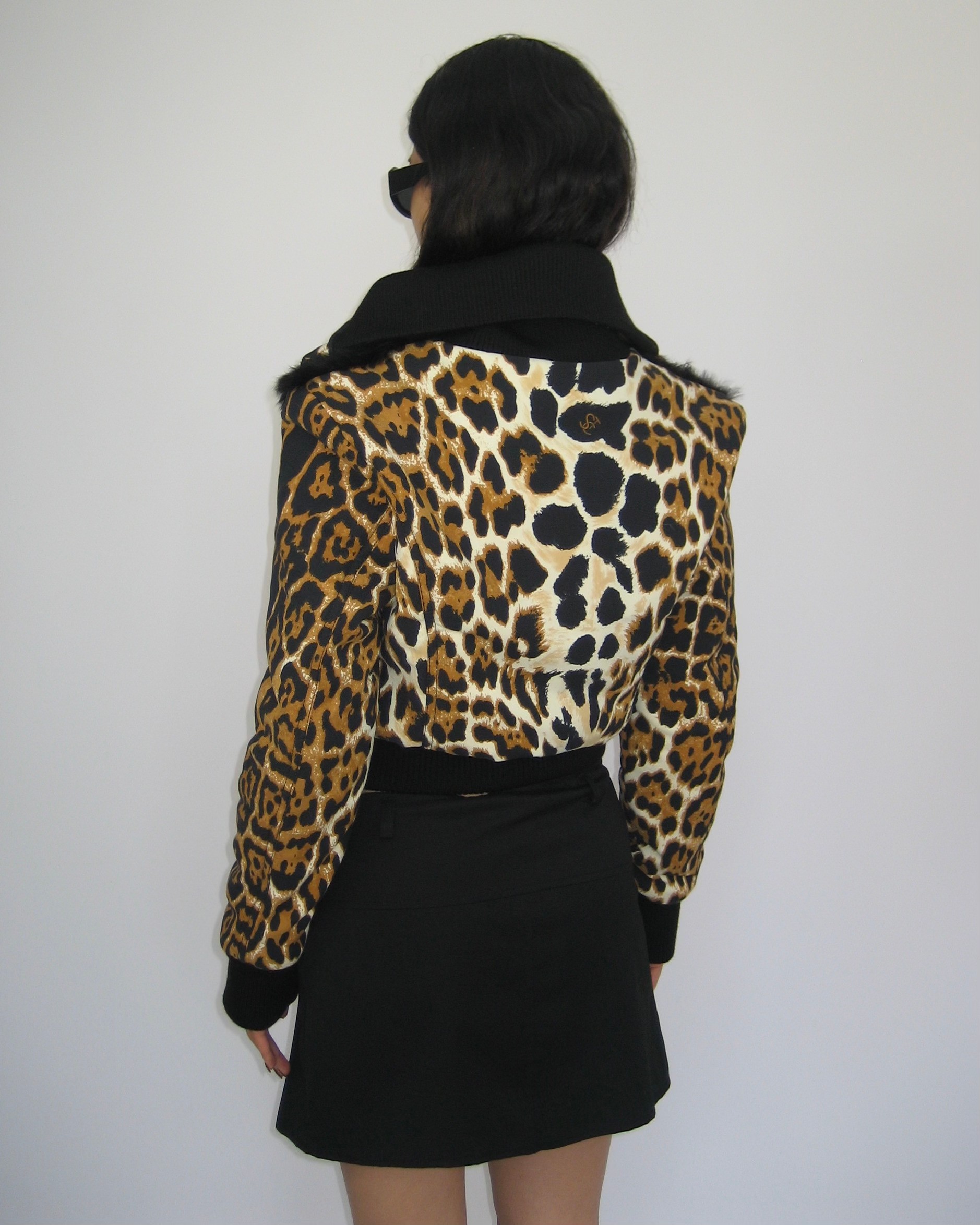 Leopard Print Coat