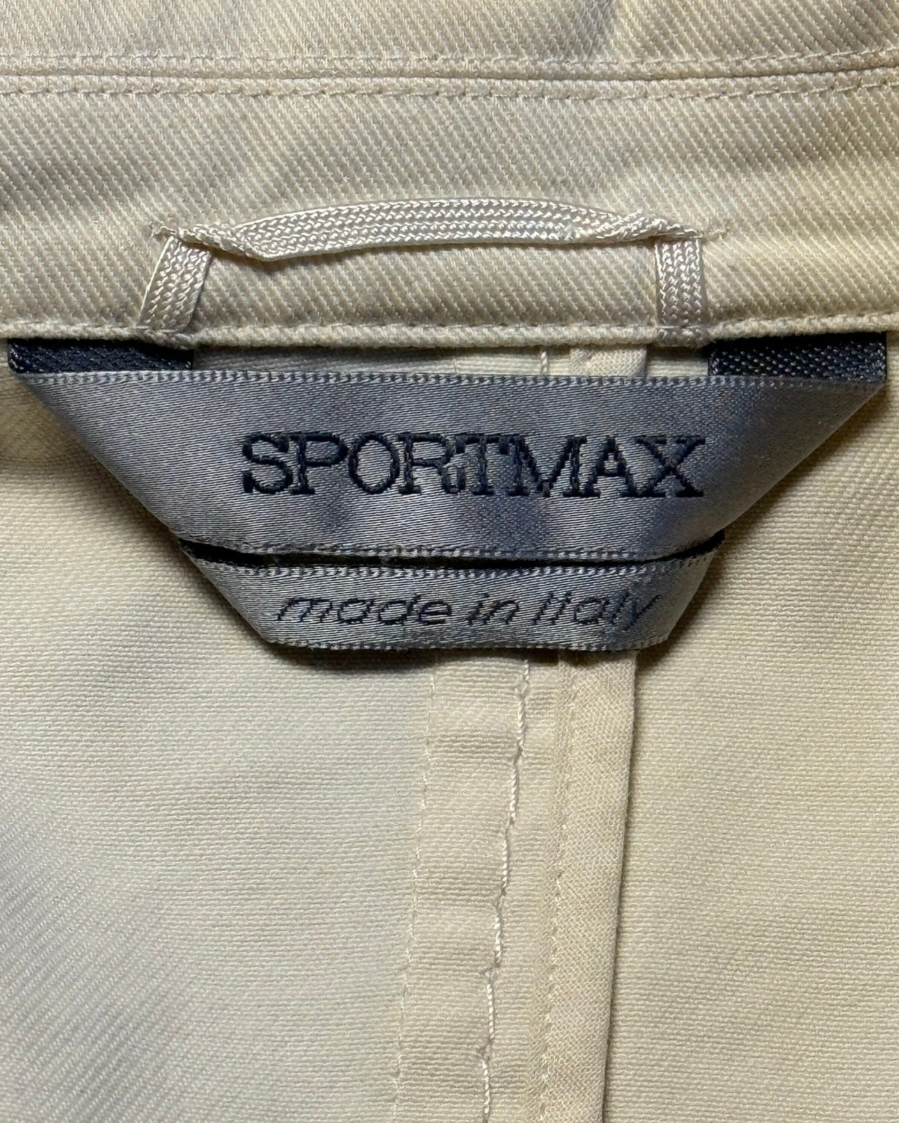 Sportmax Krem Ceket