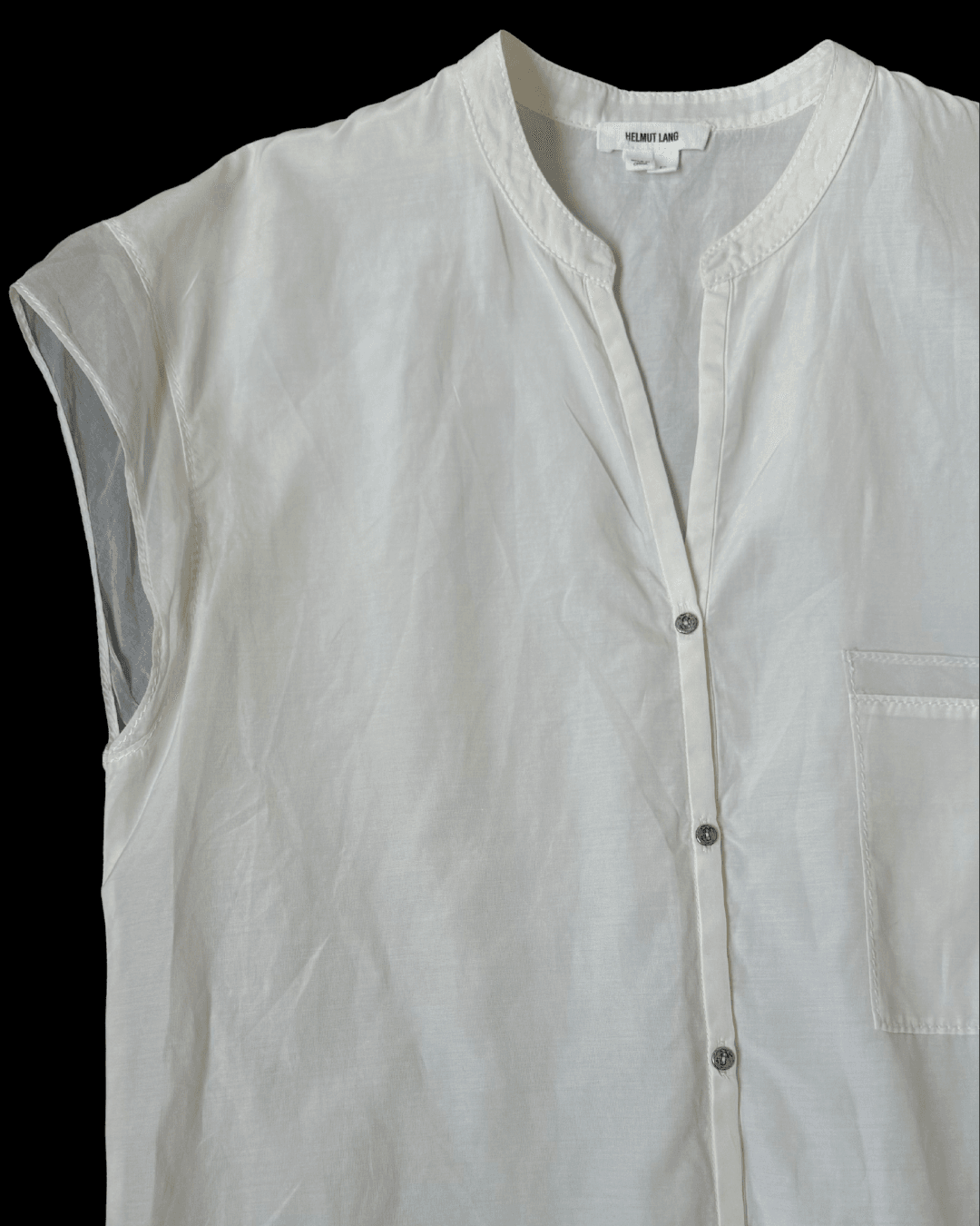 Helmut Lang Cream Blouse