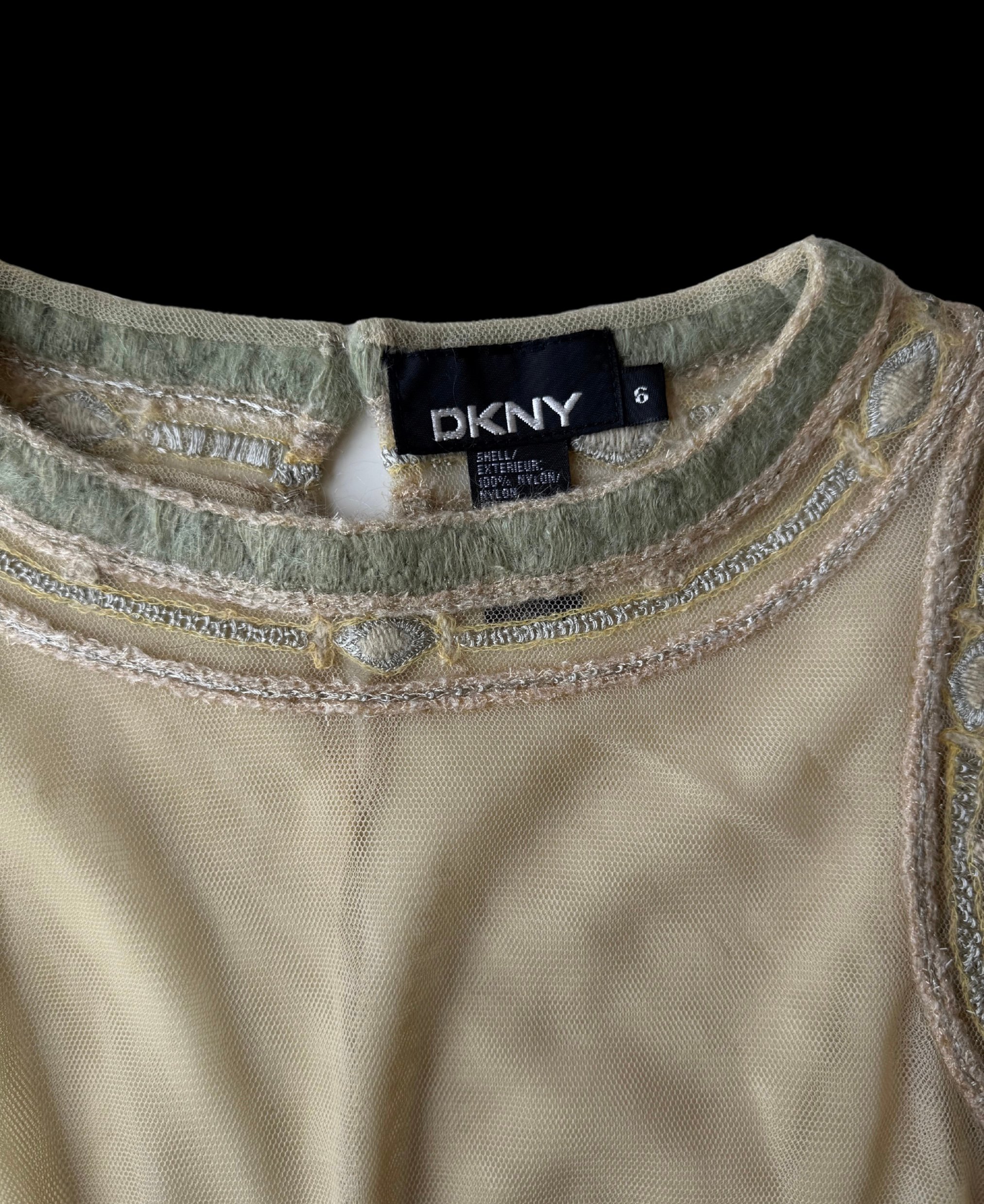 DKNY Transparan Bluz