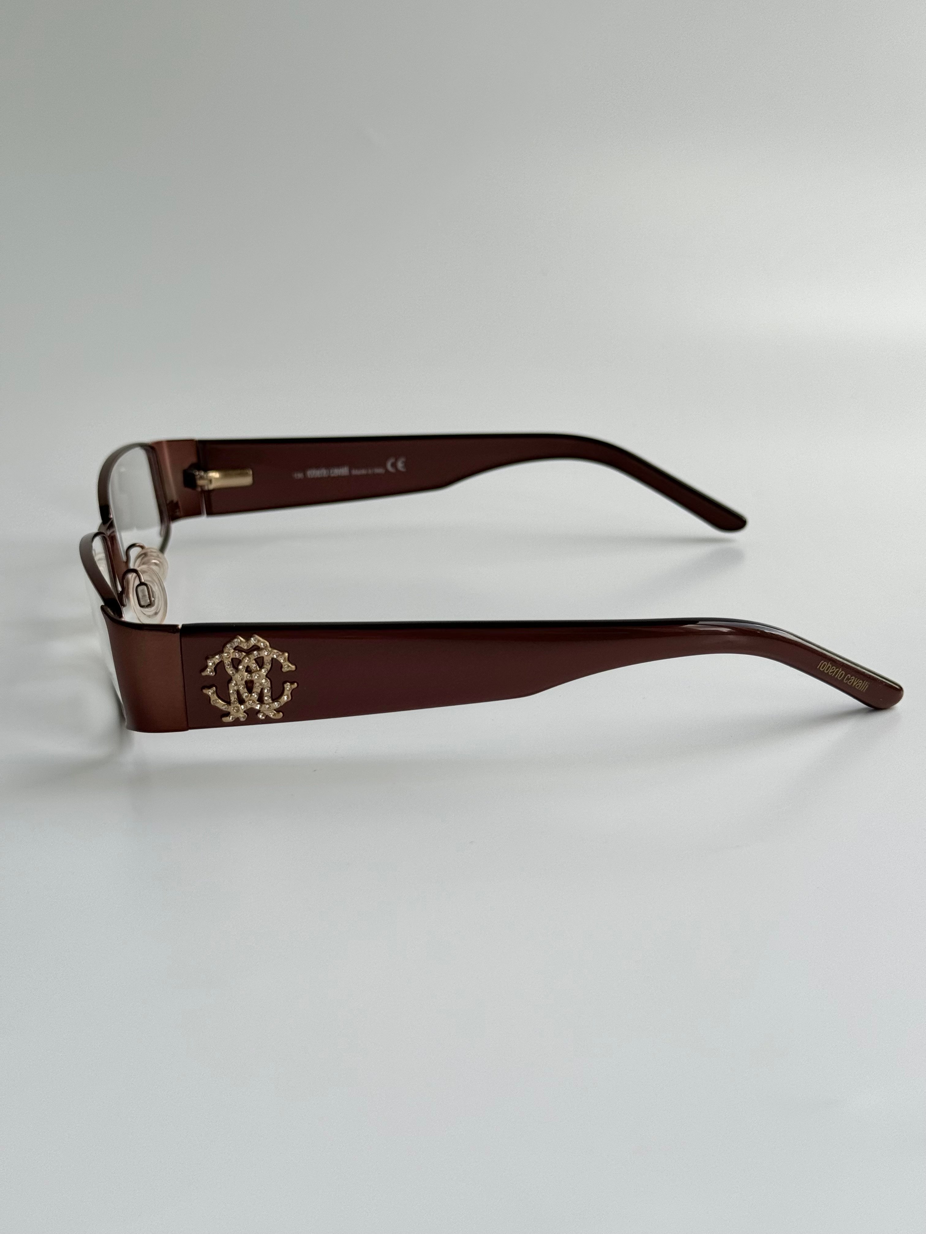 Roberto Cavalli Brown Vintage Glasses