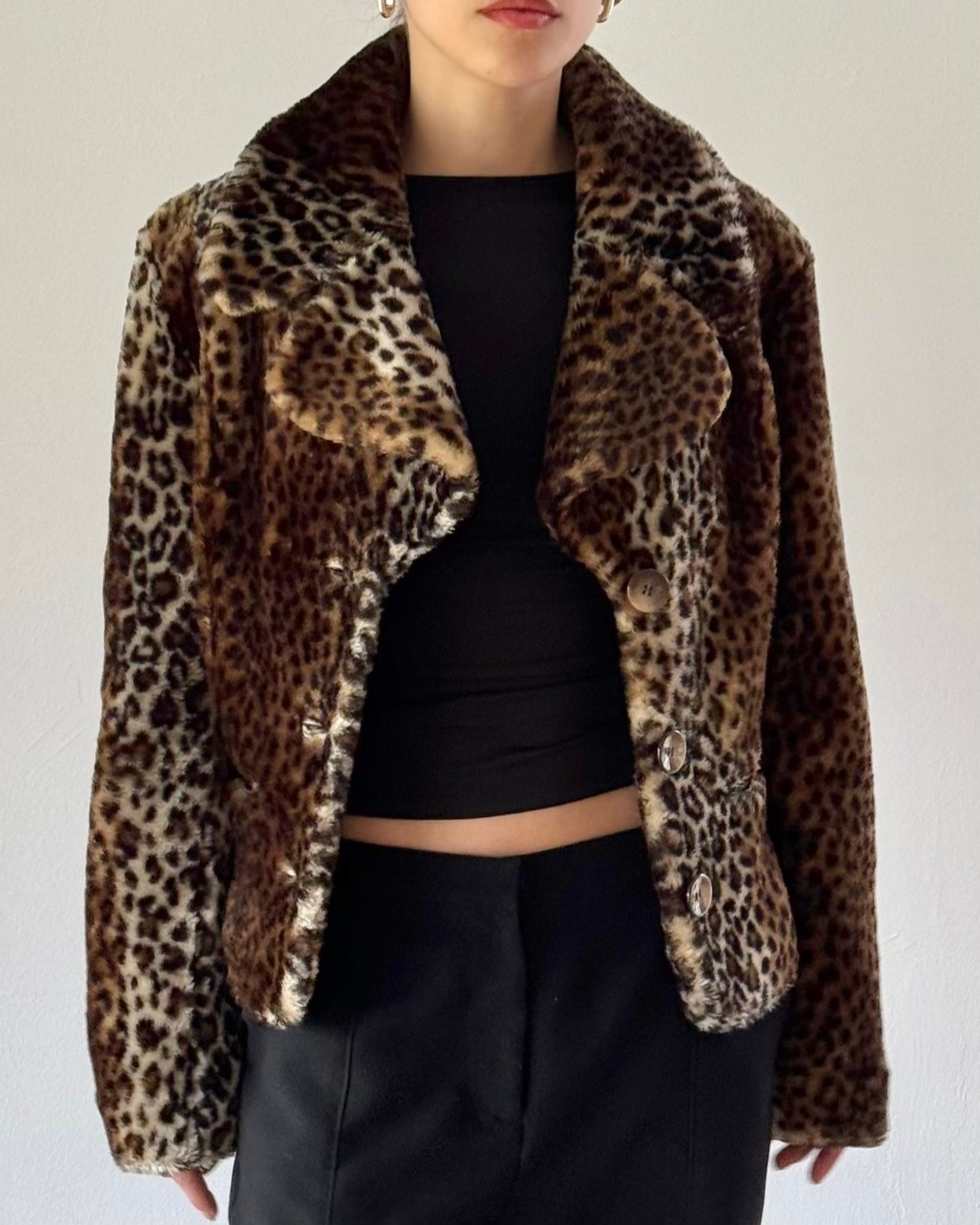 Leopard Short Jacket