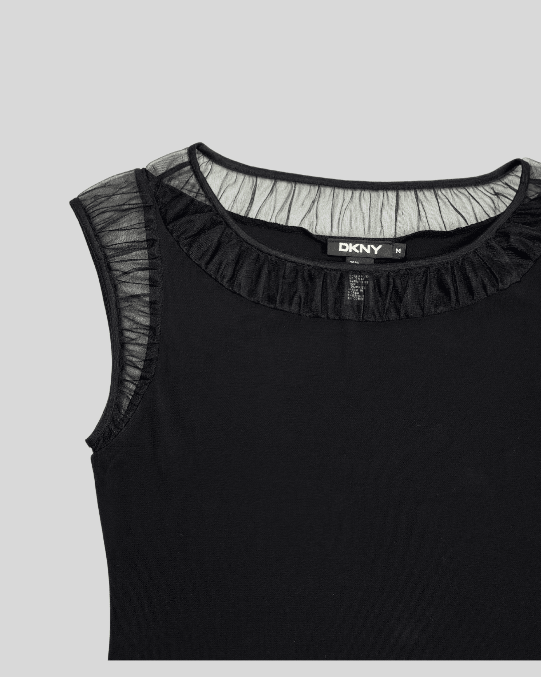 DKNY Black Blouse