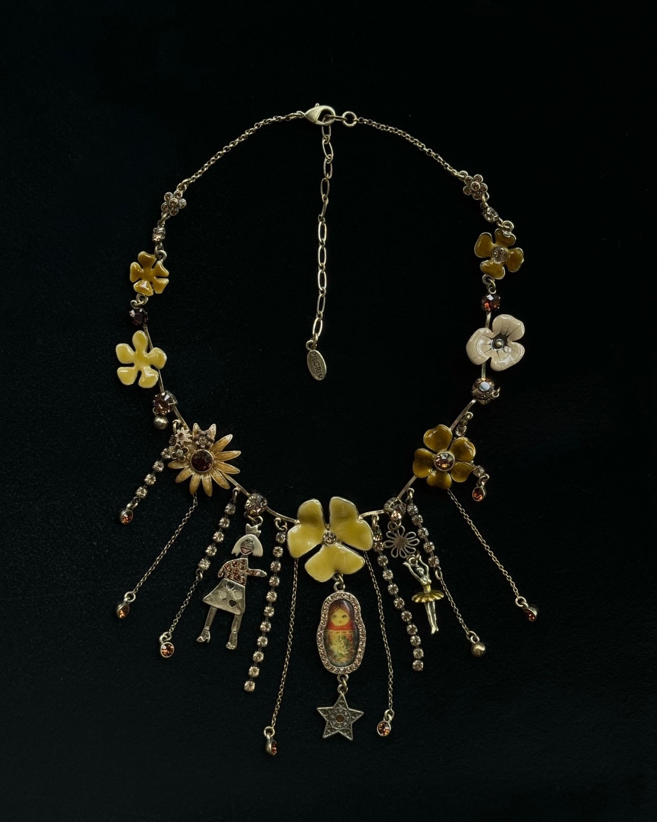 Floral Gold Necklace