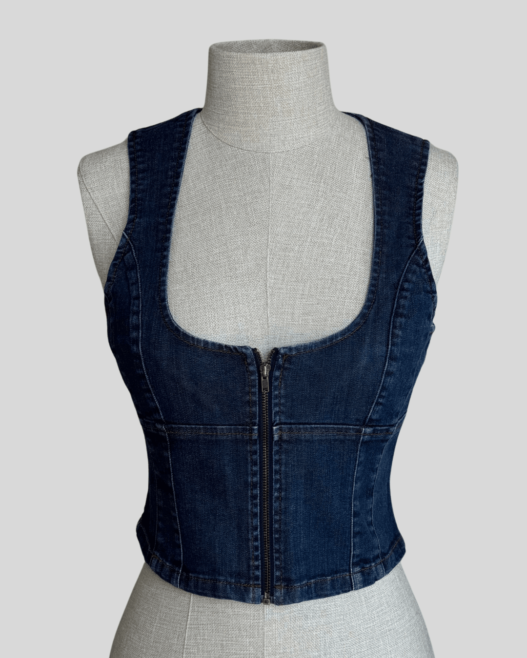 Denim Bustier