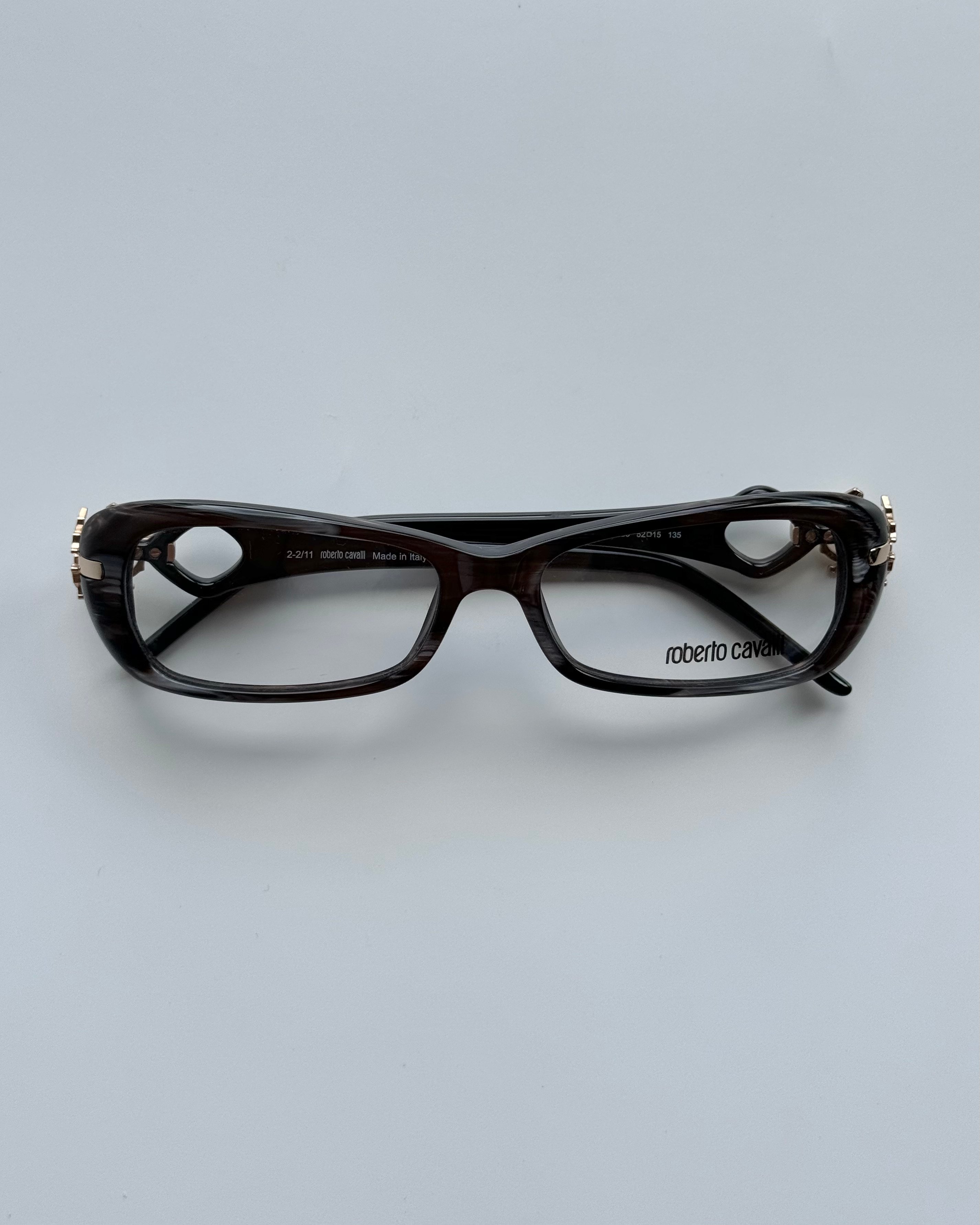 Roberto Cavalli Black Vintage Glasses