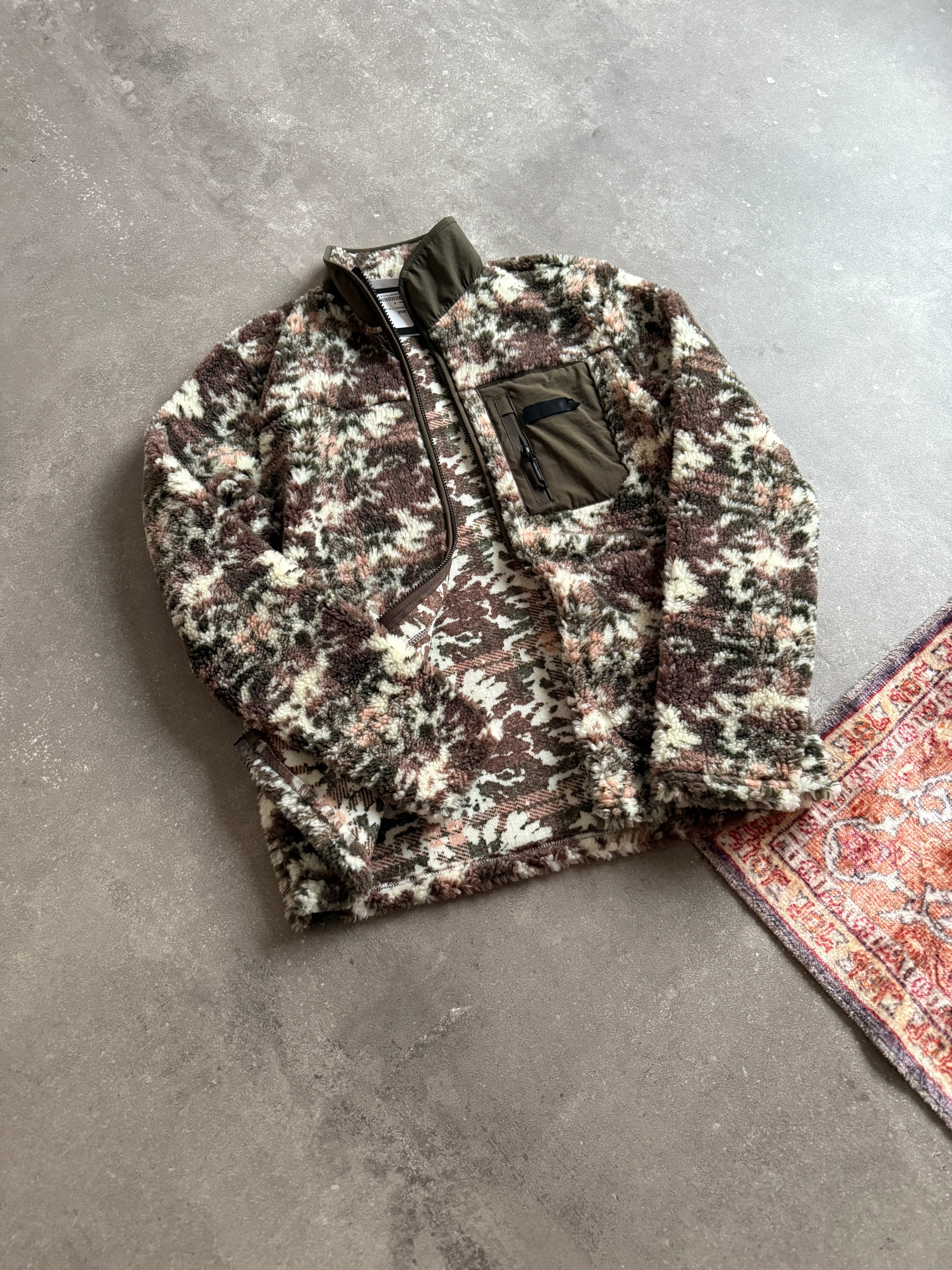 CLM Desenli Full Zip Sherpa Polar Premium l O-1012 - Haki