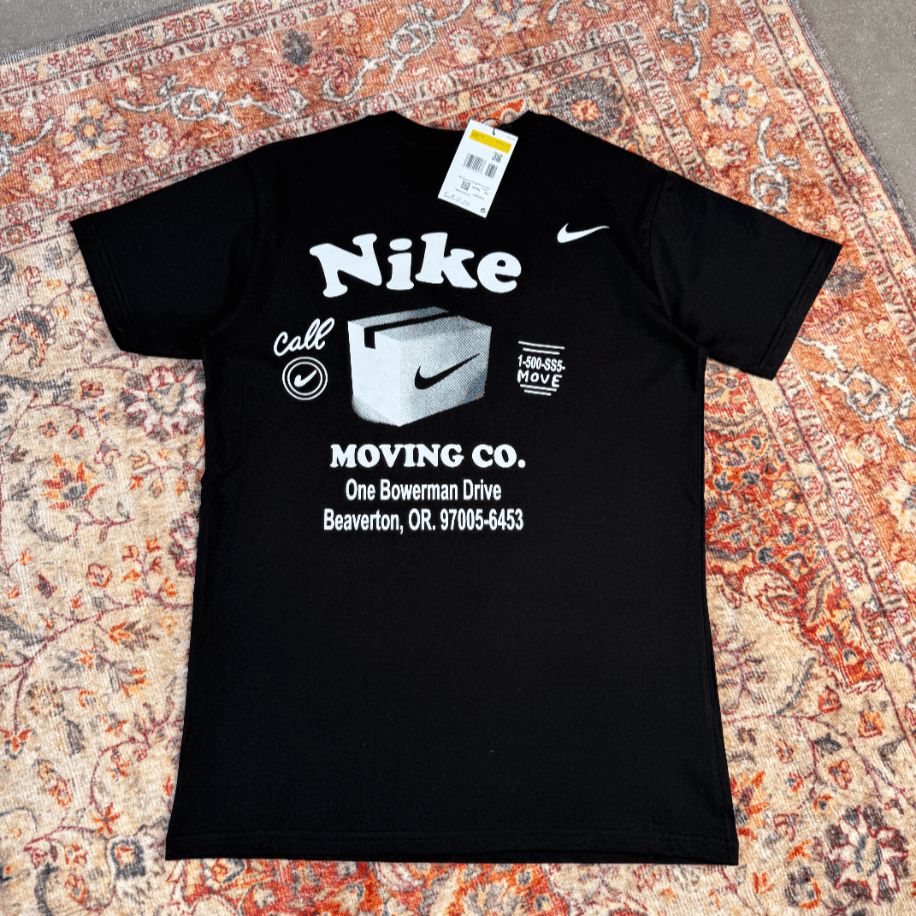 Nike Moving Back Print  T-Shirt | N-1012