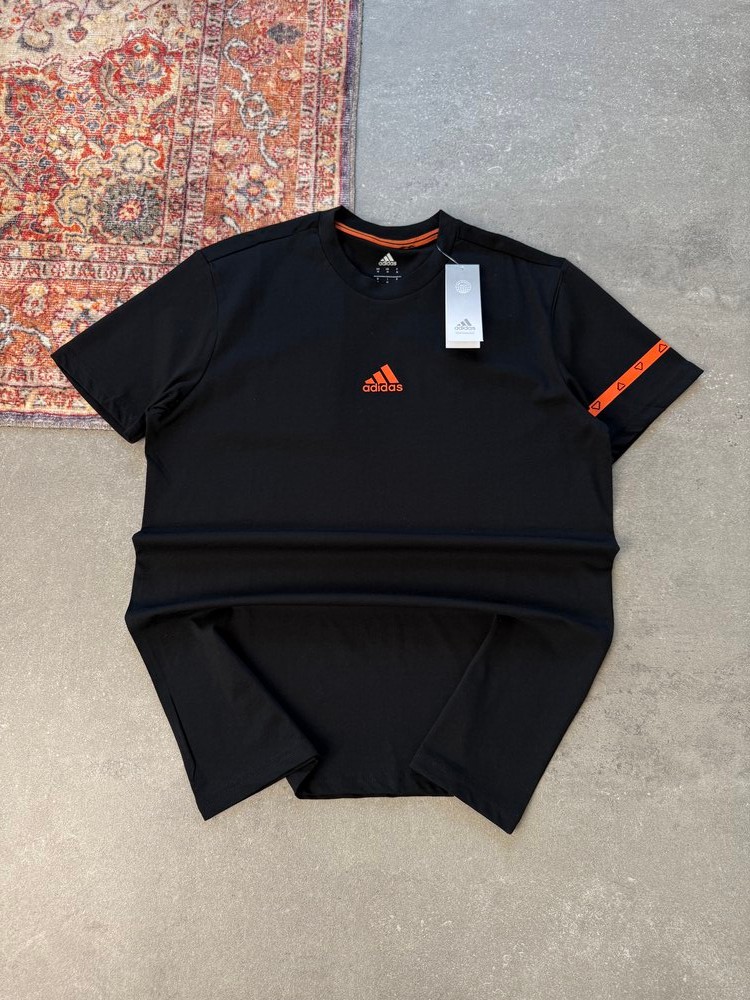 Adidas Back Print Premium  T-Shirt | AD-1010