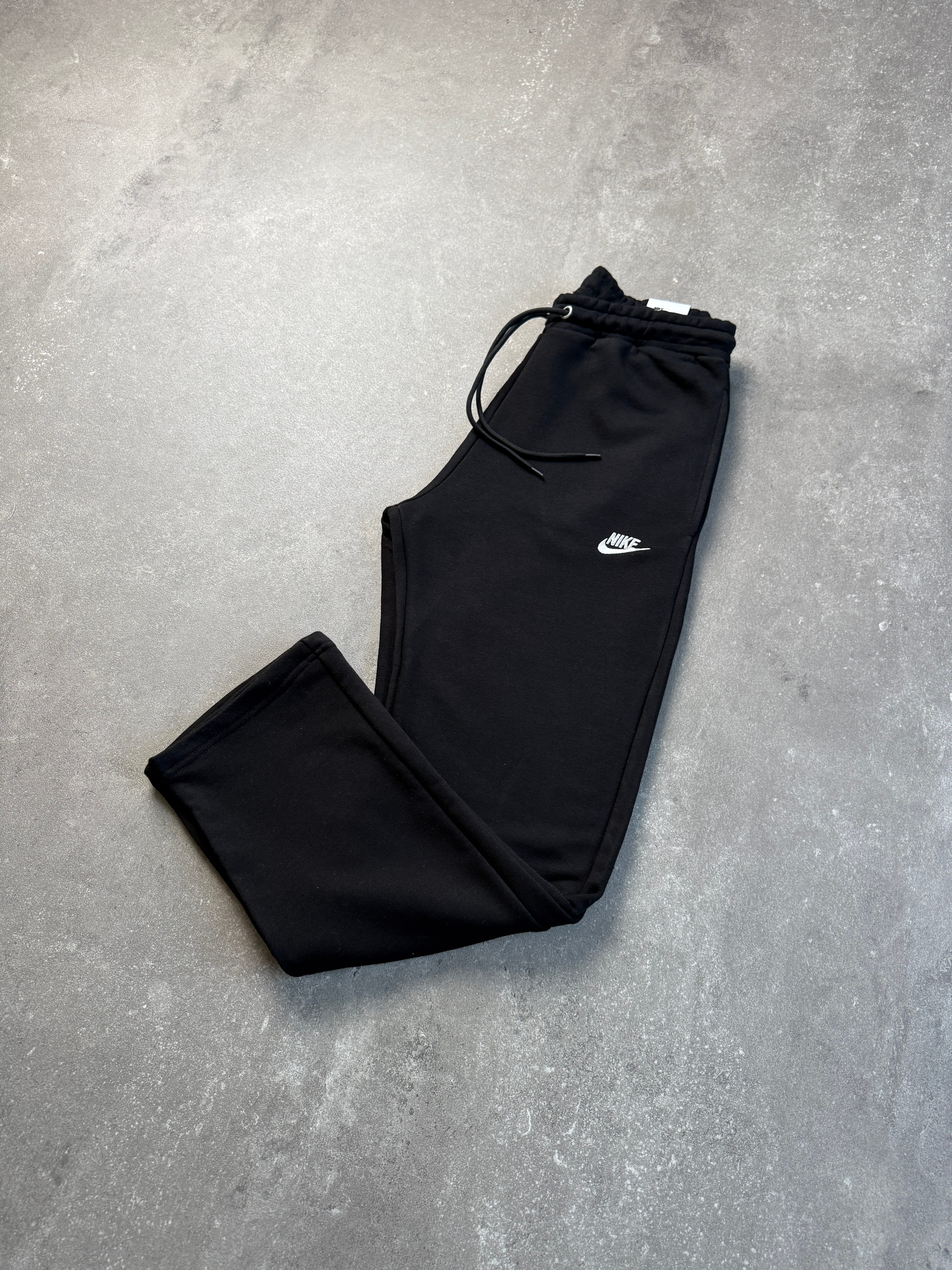 Nike Club Fleece Düz Paça Eşofman Altı l  N-1106 - SİYAH
