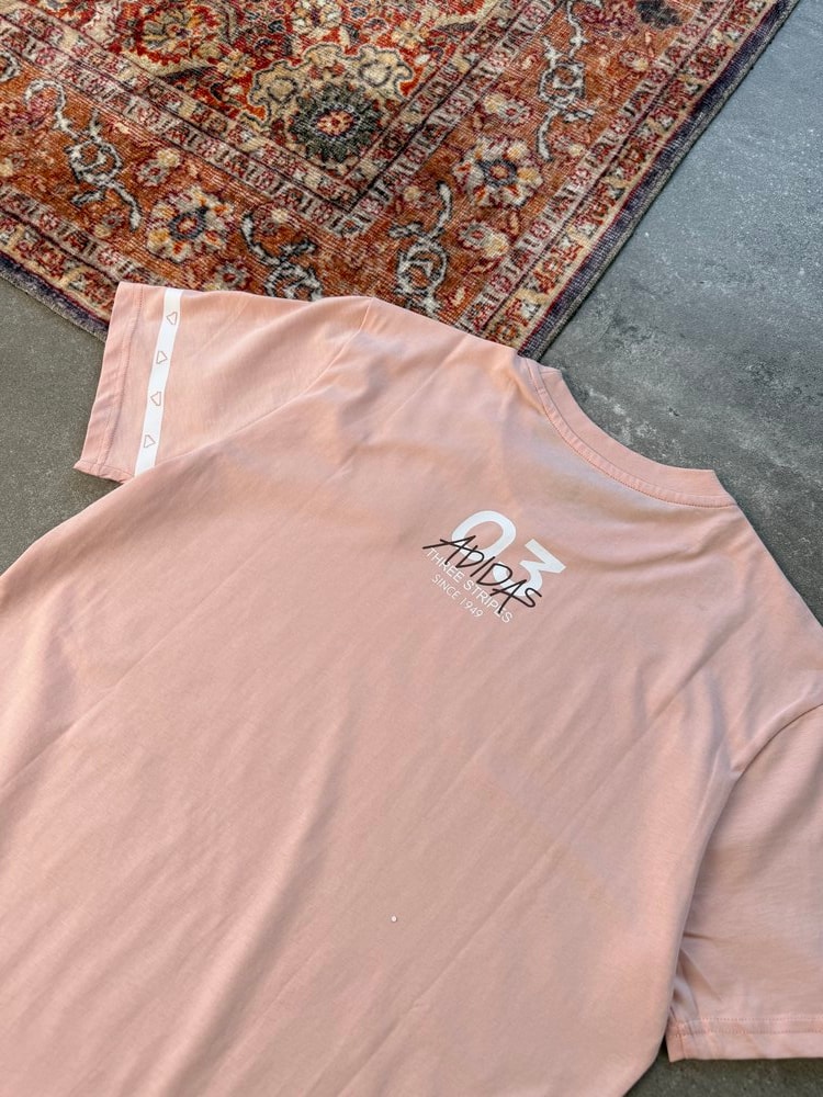 Adi*** Back Print Premium  T-Shirt | AD-1010