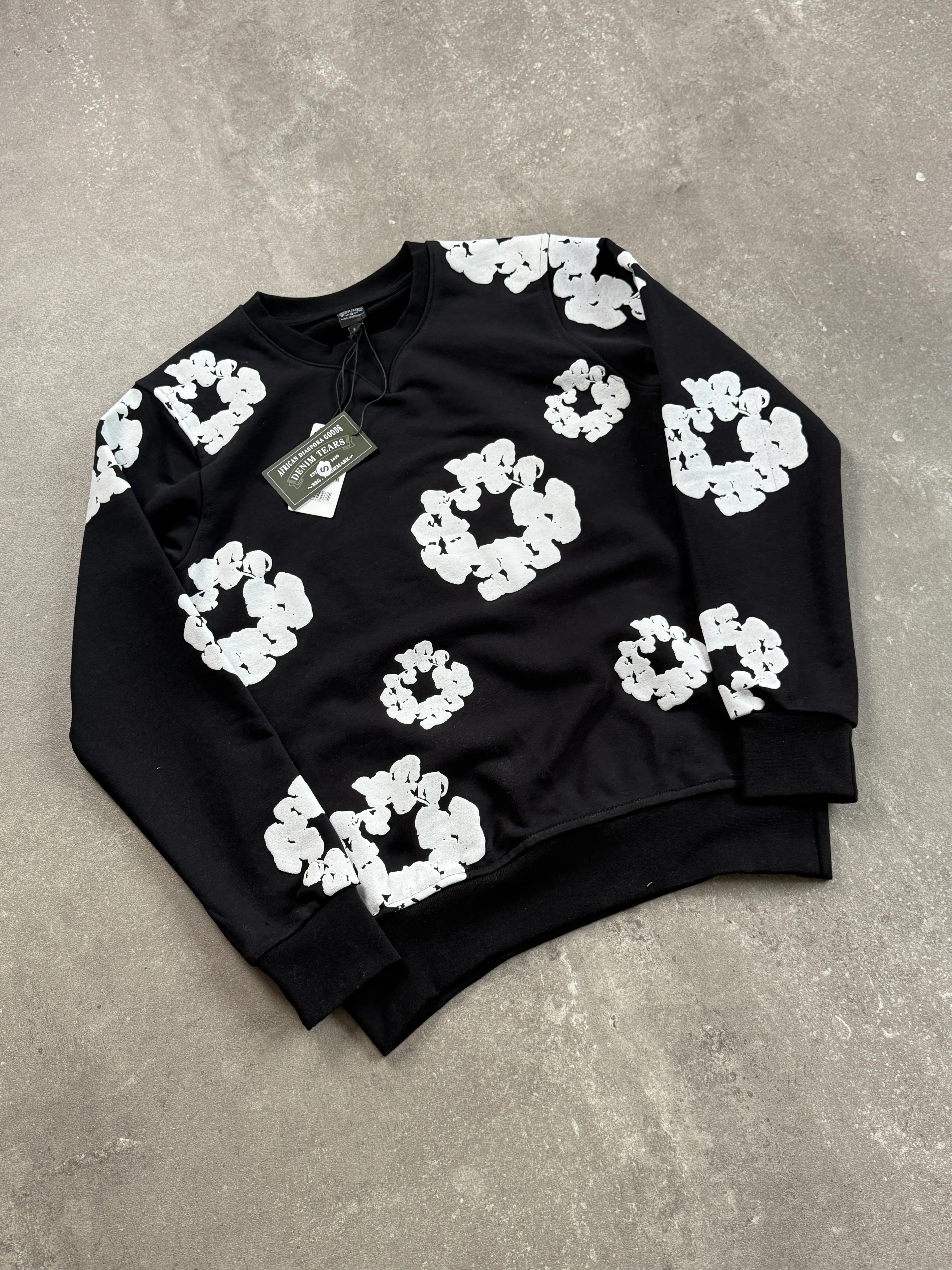 Denim Tears Premium  Sweatshirt l PB-1003 - SİYAH