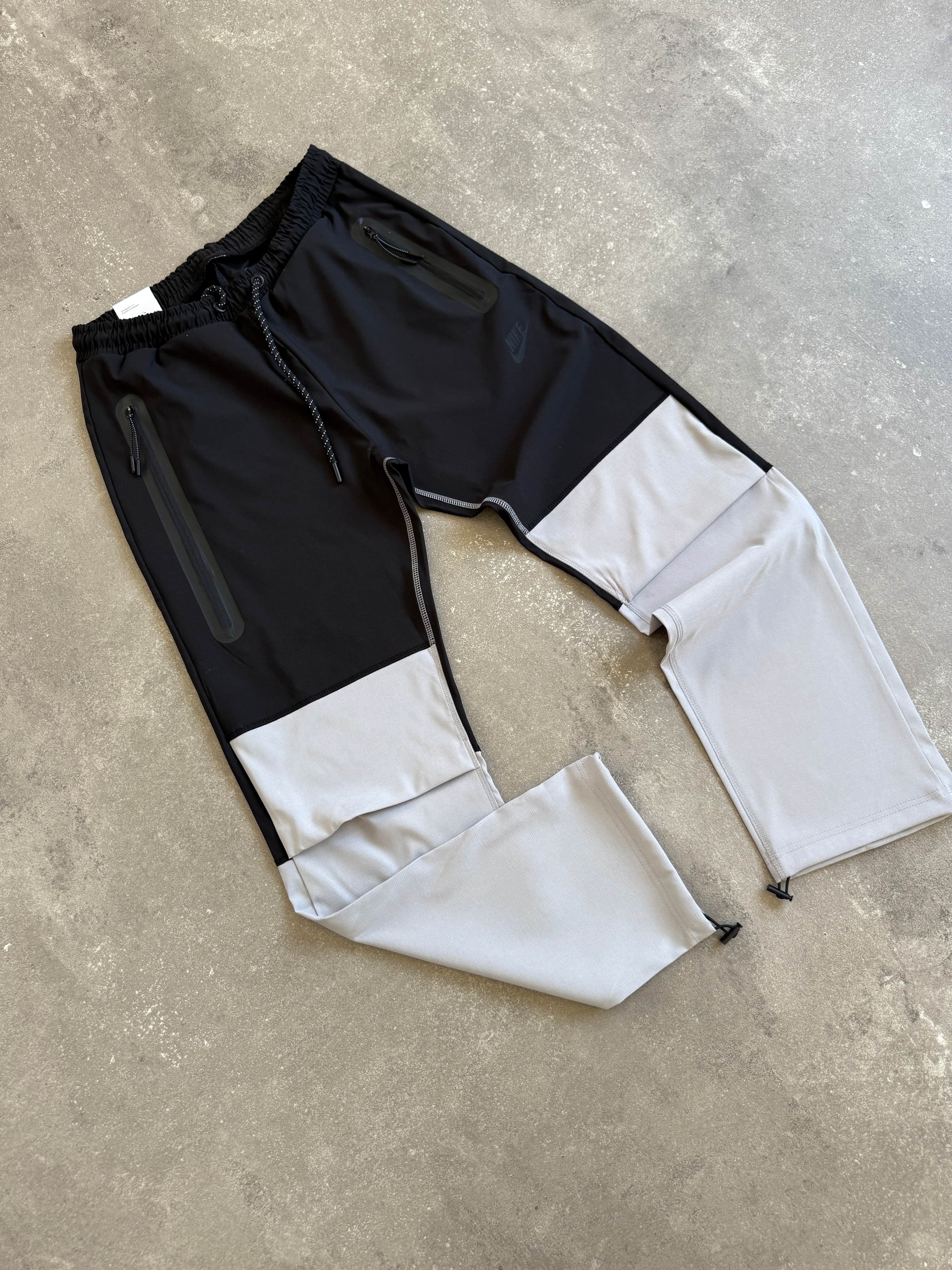 Nike  Tech Fleece Woven Windrunner Pants l N-1098 - Gri-Siyah