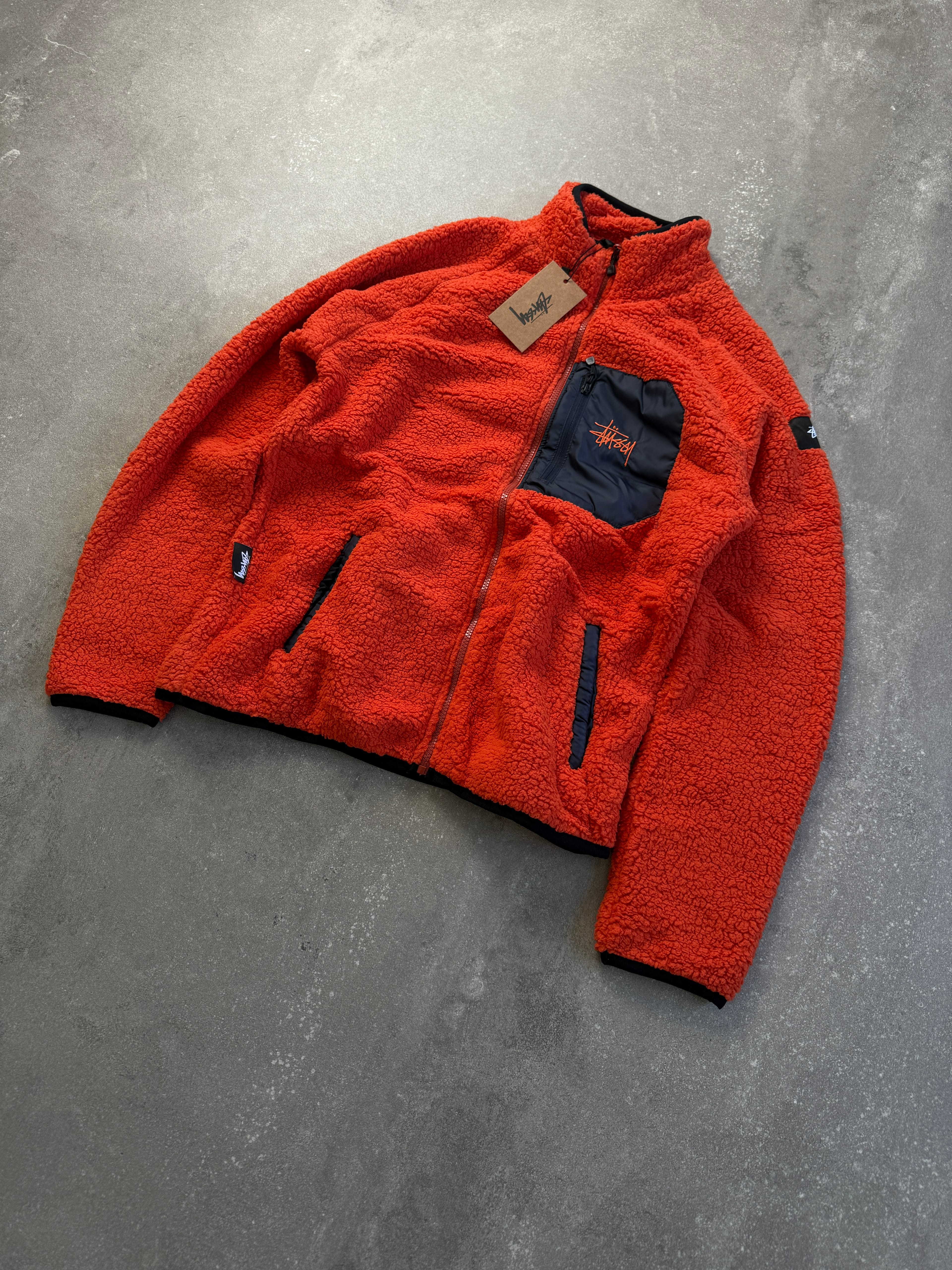 STSSY Full Zip Sherpa Polar Premium l S-1001