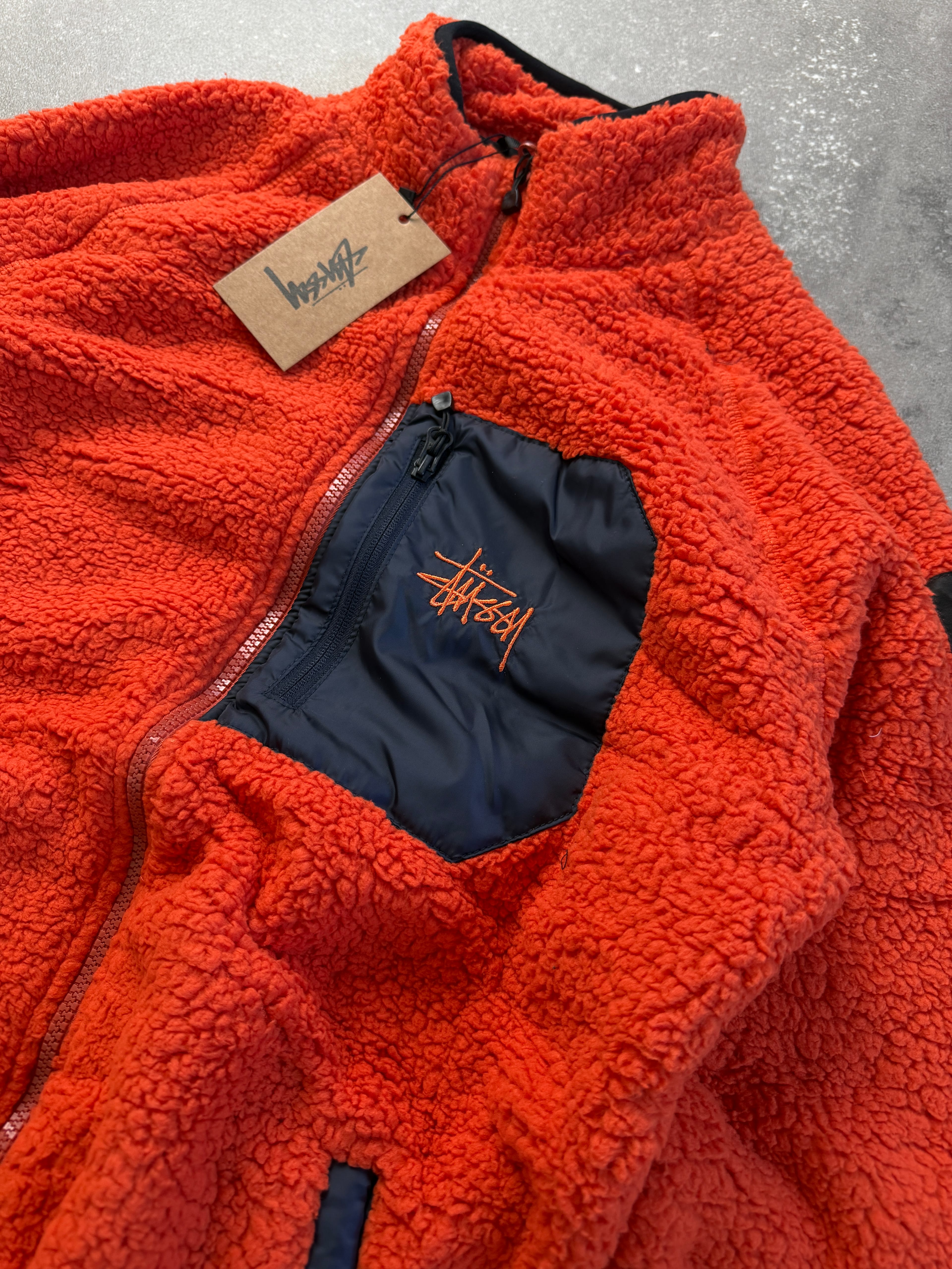 STSSY Full Zip Sherpa Polar Premium l S-1001