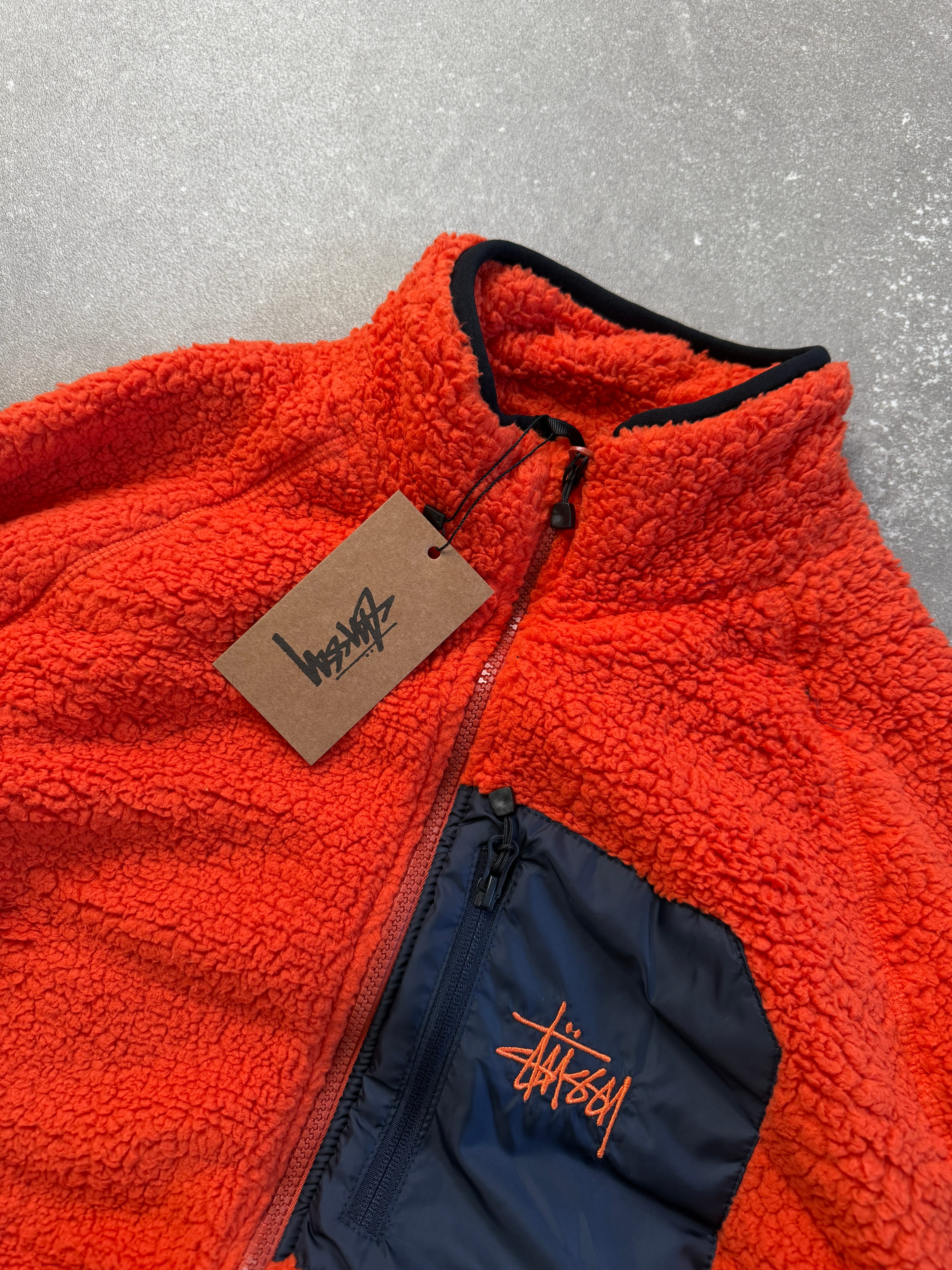 STSSY Full Zip Sherpa Polar Premium l S-1001