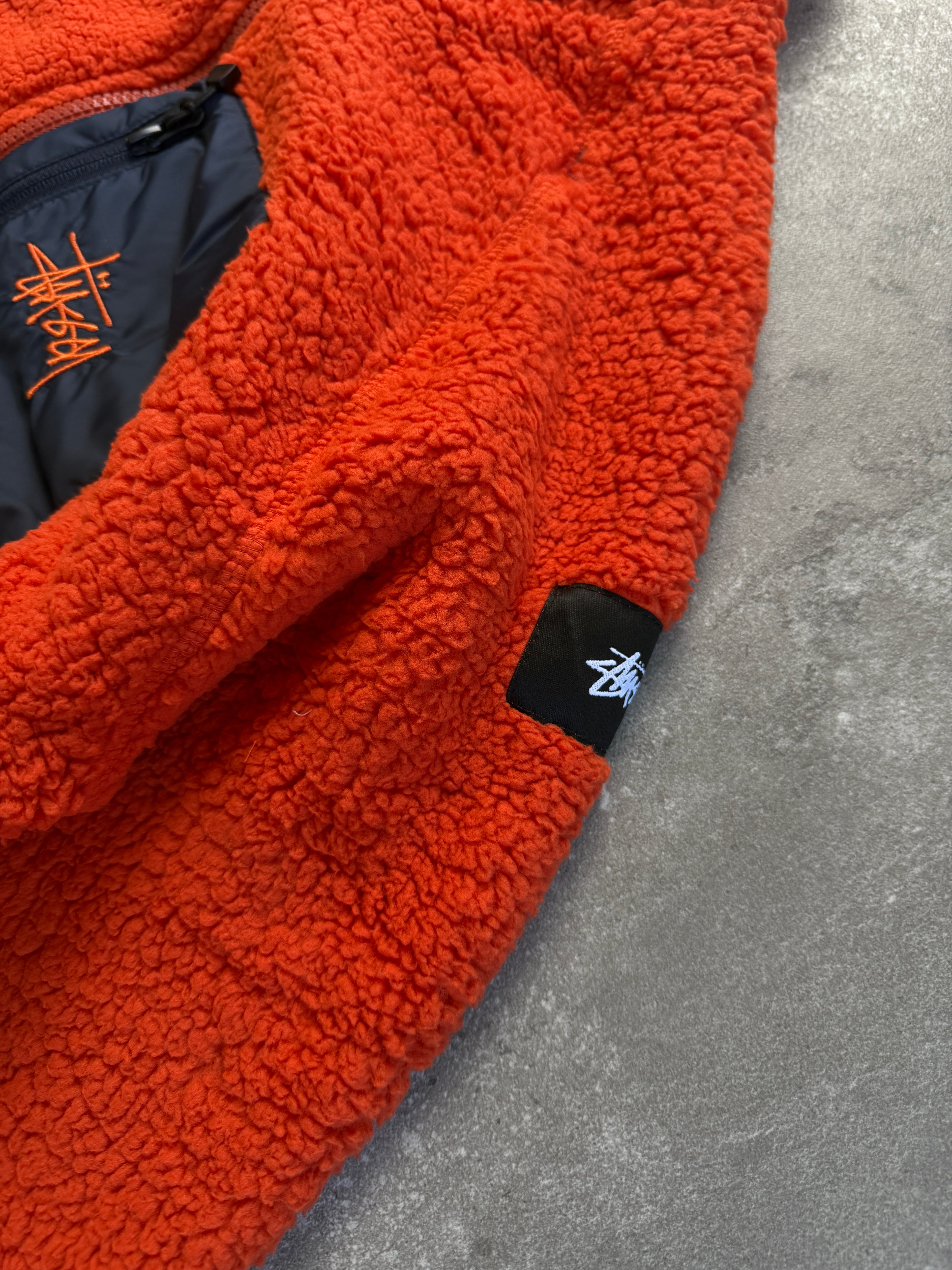 STSSY Full Zip Sherpa Polar Premium l S-1001