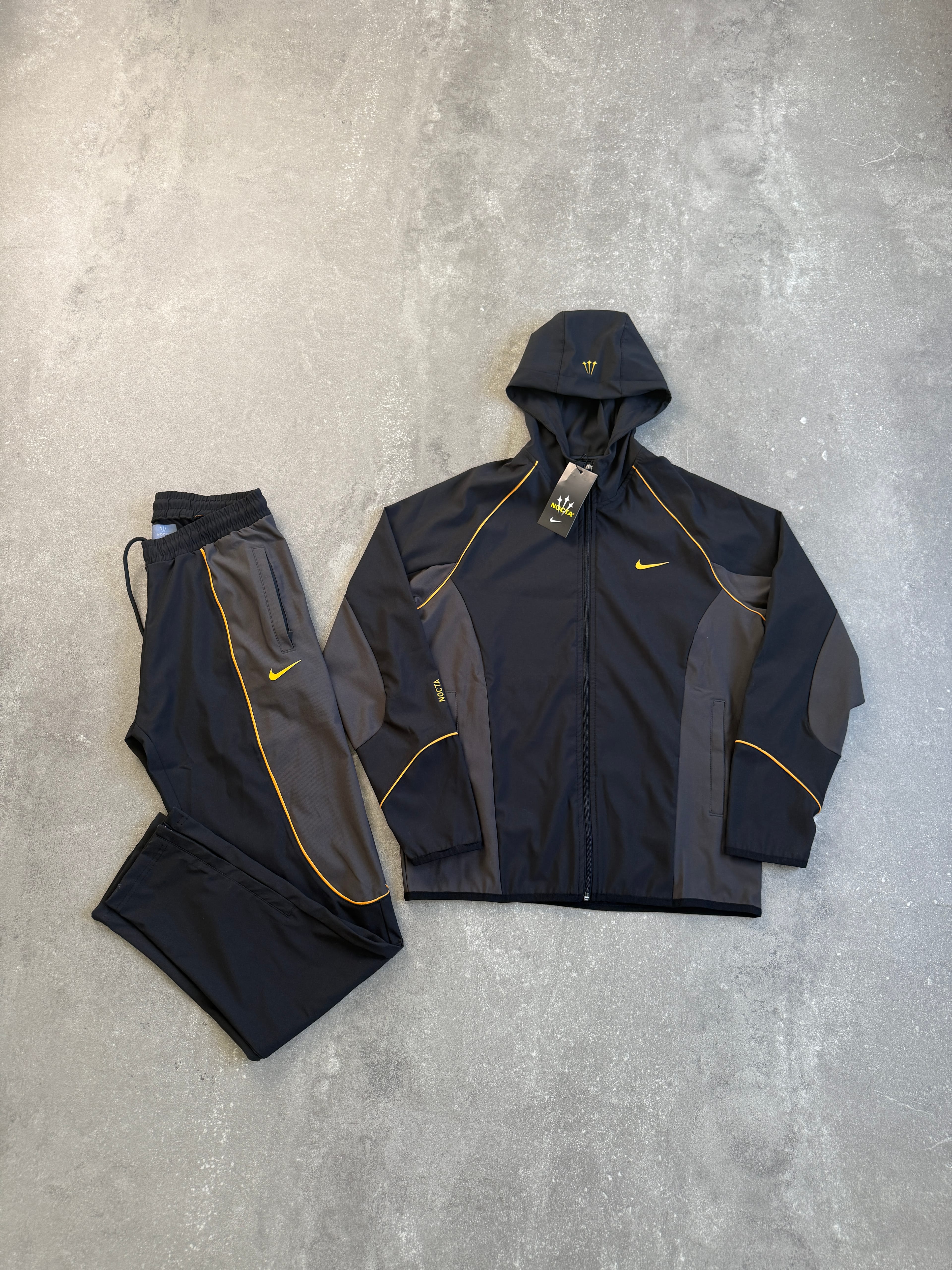 Nocta New Season Woven Fabric Tracksuit Takım l N-1101 - SİYAH