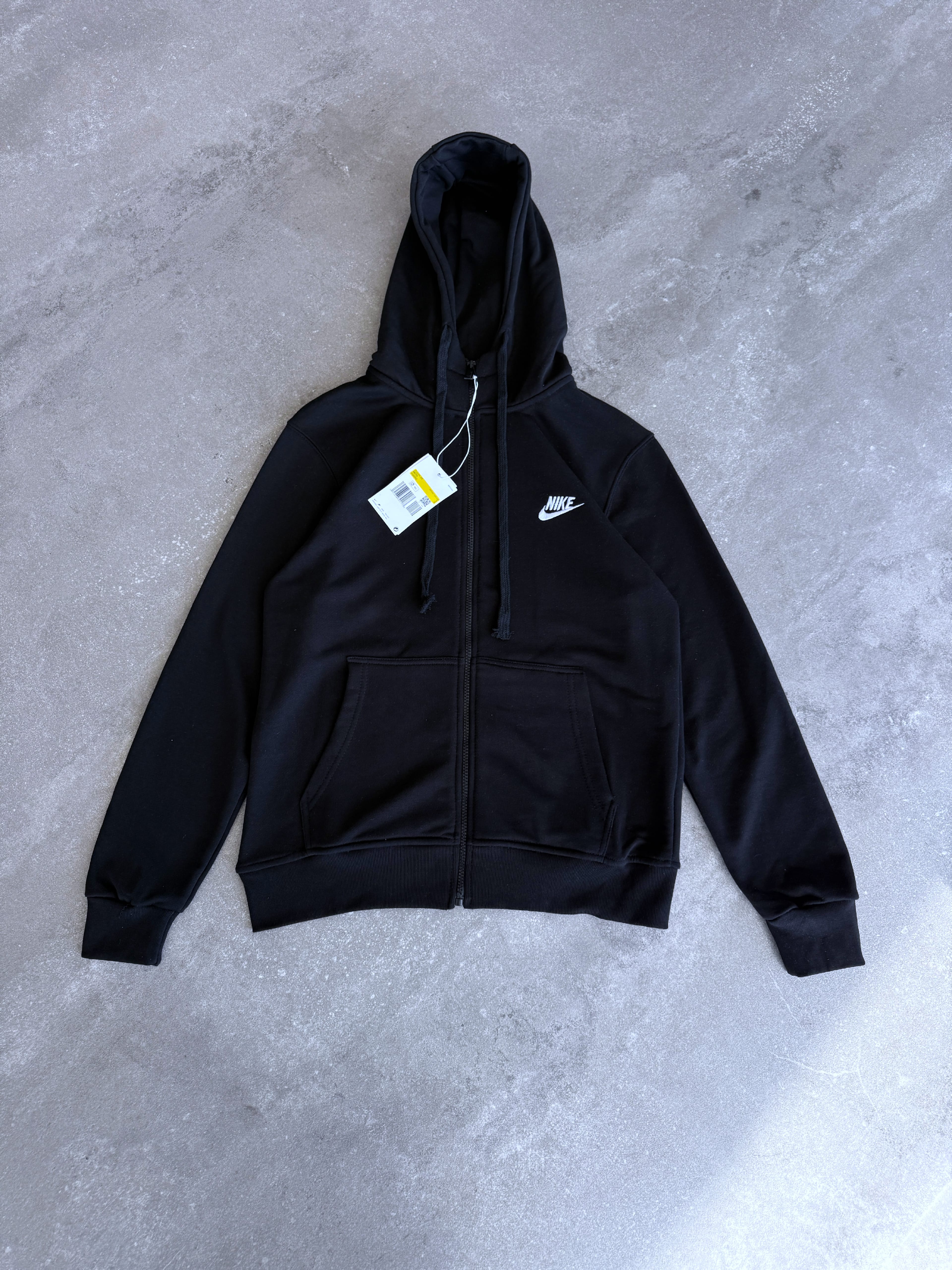 Nike Club Fleece  Fermuarlı Ceket l N-1103 - SİYAH