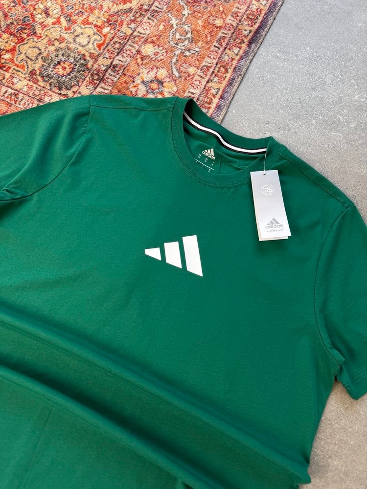 Adi*** Chest Logo Premium  T-Shirt | AD-1009