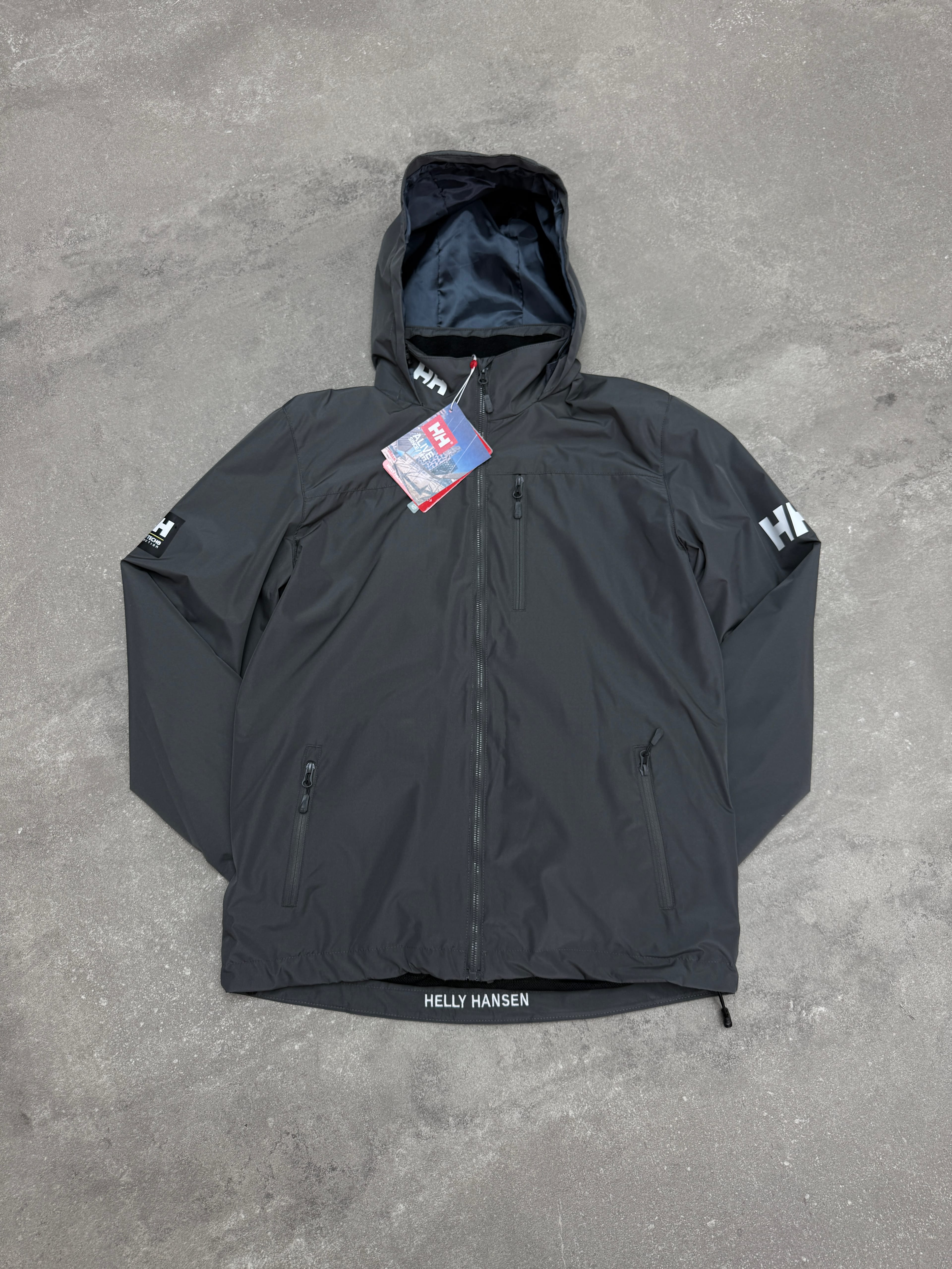 Helly Hansen Su Geçirmez Premium Polarlı Mont l O-1002 - Antrasit