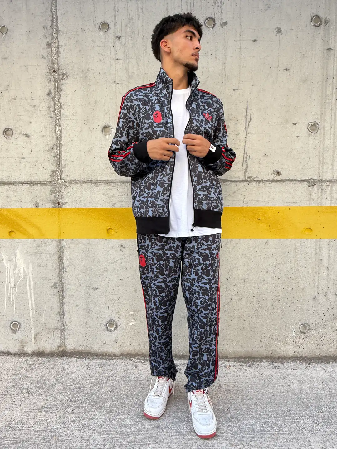 Adi*** x Bape Firebird Track Takım l AD-1017