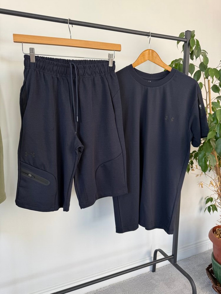 U.A. Rival  Fleece Takım Yazlık Premium l  UA-1008 - Lacivert