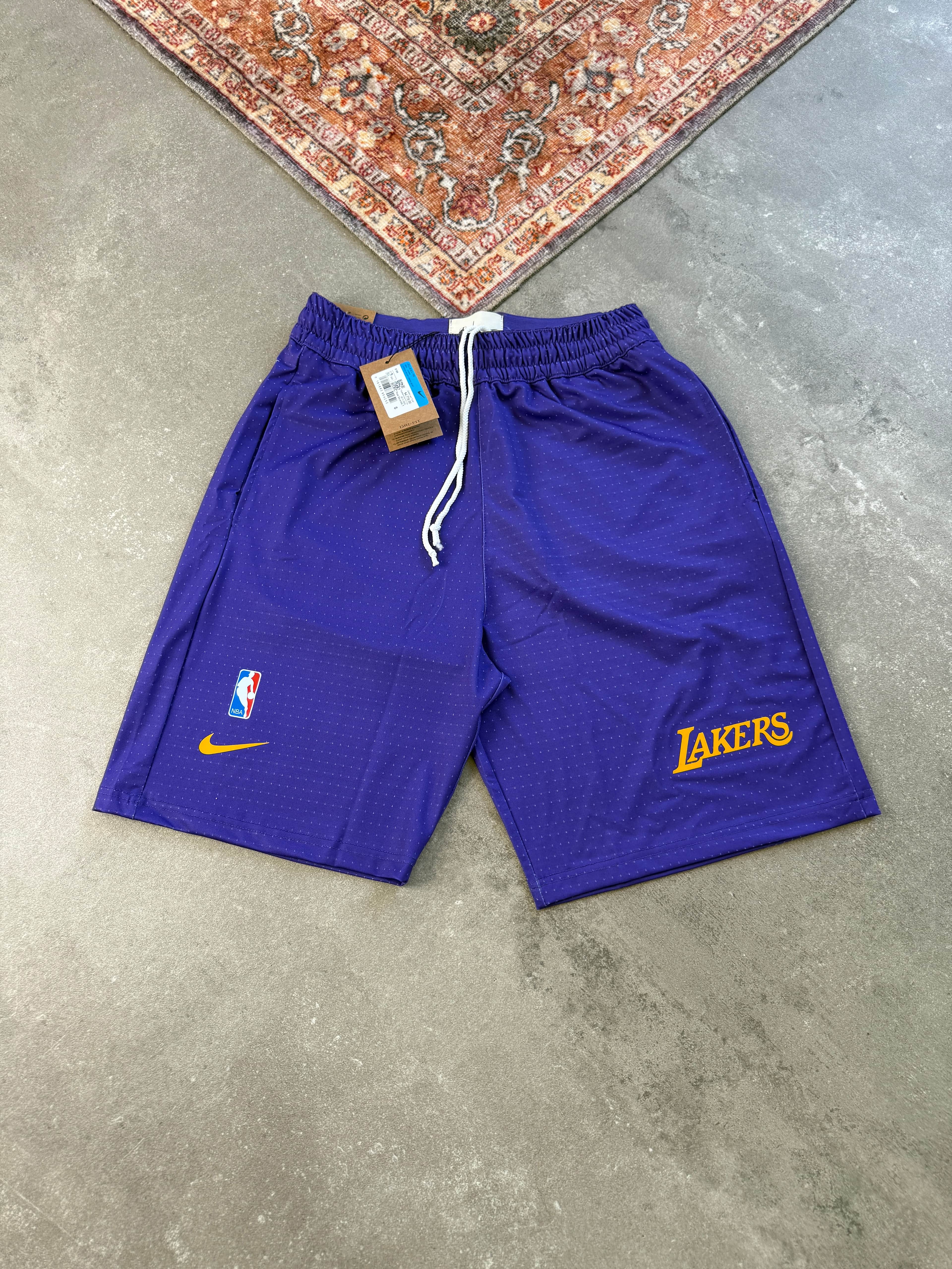 Nike Nba Lakers Dri-fit Premium  l Şort  N-1097
