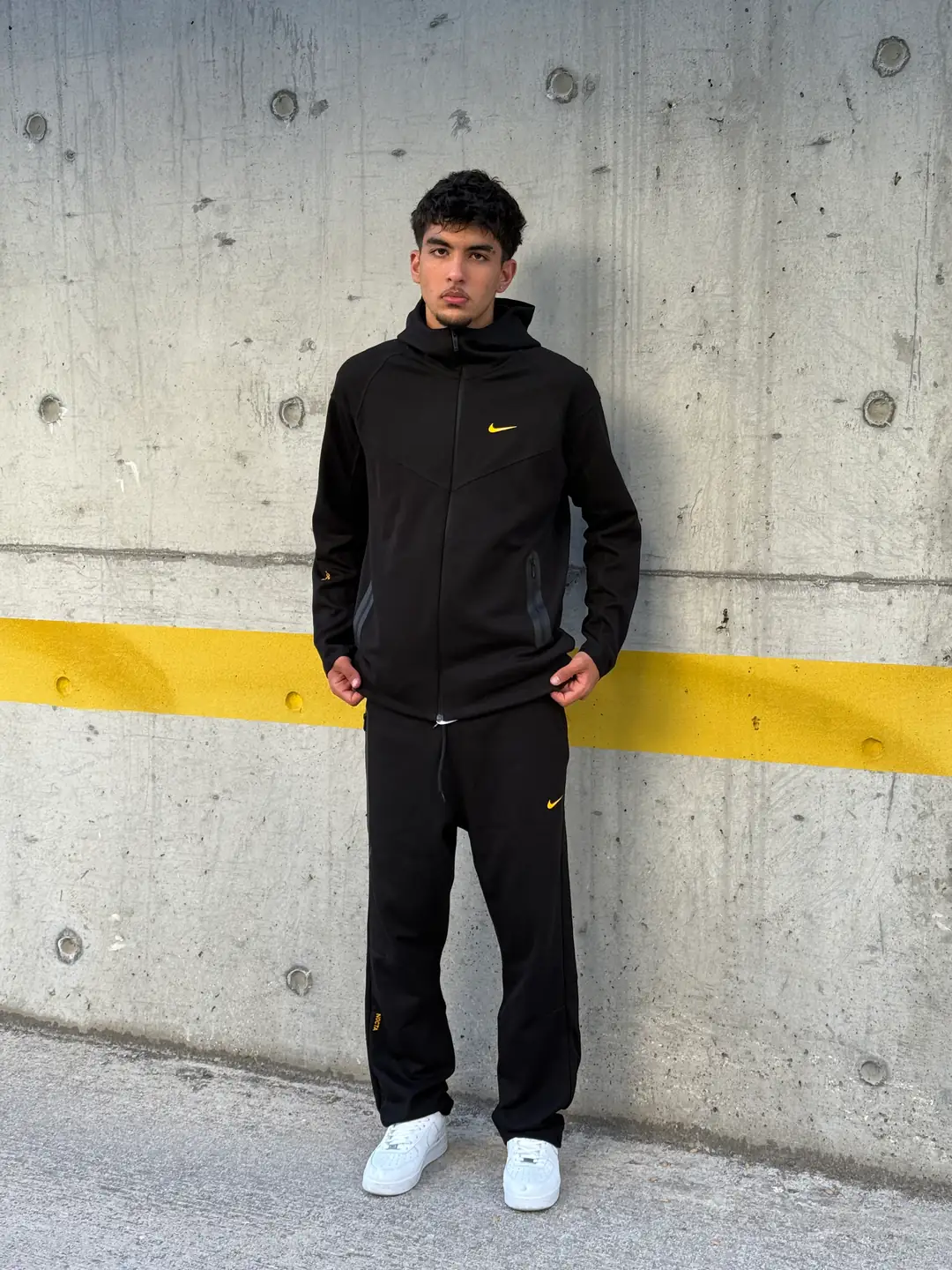 Nike Nocta Tech Fleece Full Zip Hoodie l N-1087